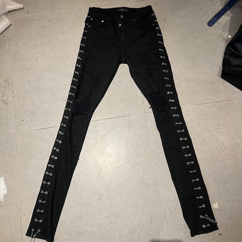 Amiri Amiri Chain Pants Size US 28 / EU 44 - 1 Thumbnail