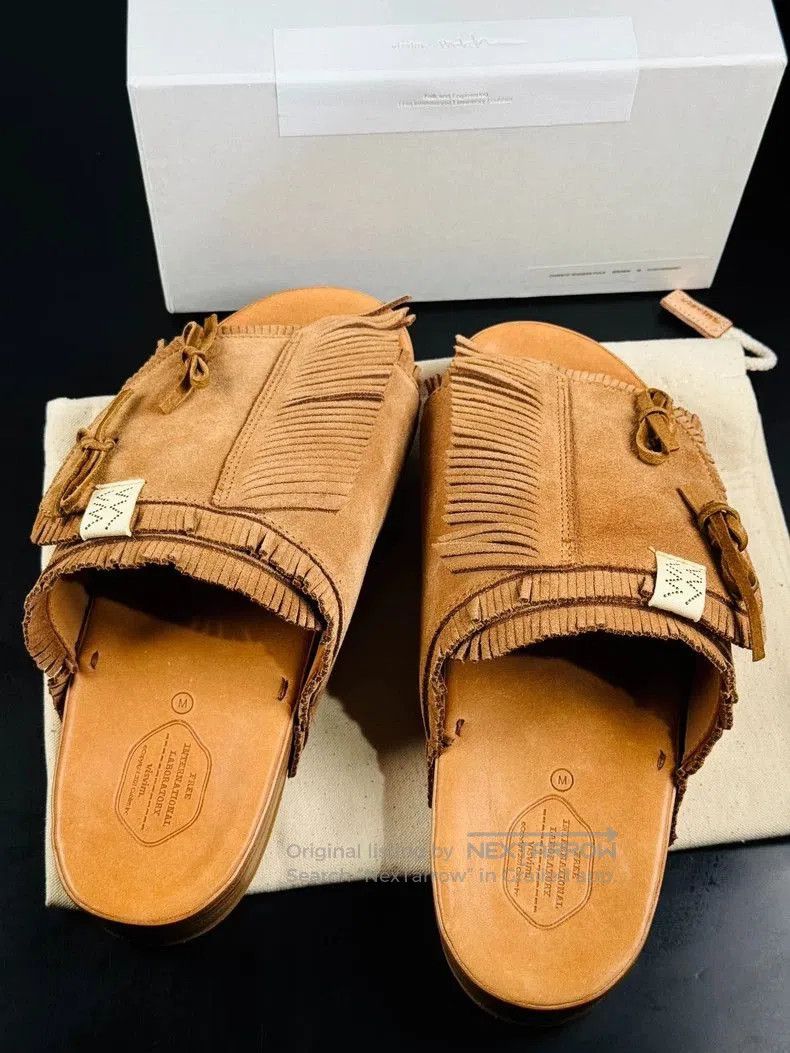 Visvim visvim Christo Shaman-FOLK slippers. Size US 8.5 / EU 41-42 - 2 Thumbnail