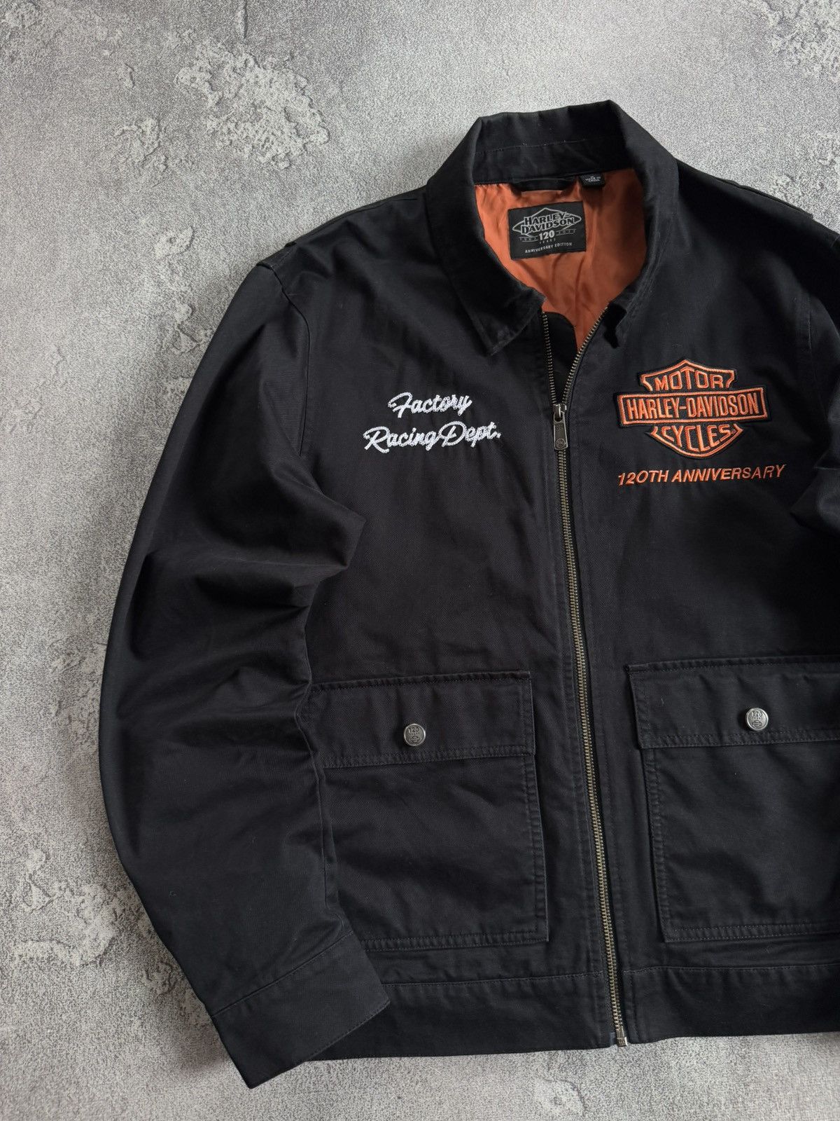Harley Davidson Harley Davidson M Anniversary Edition 120years jacket bomber Size US M / EU 48-50 / 2 - 2 Thumbnail