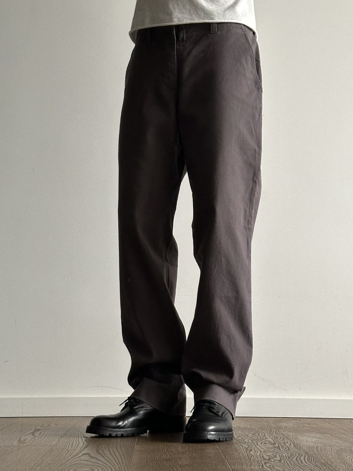 Helmut Lang Helmut Lang Early 2000’s Cotton Pants Size US 32 / EU 48 - 2 Thumbnail