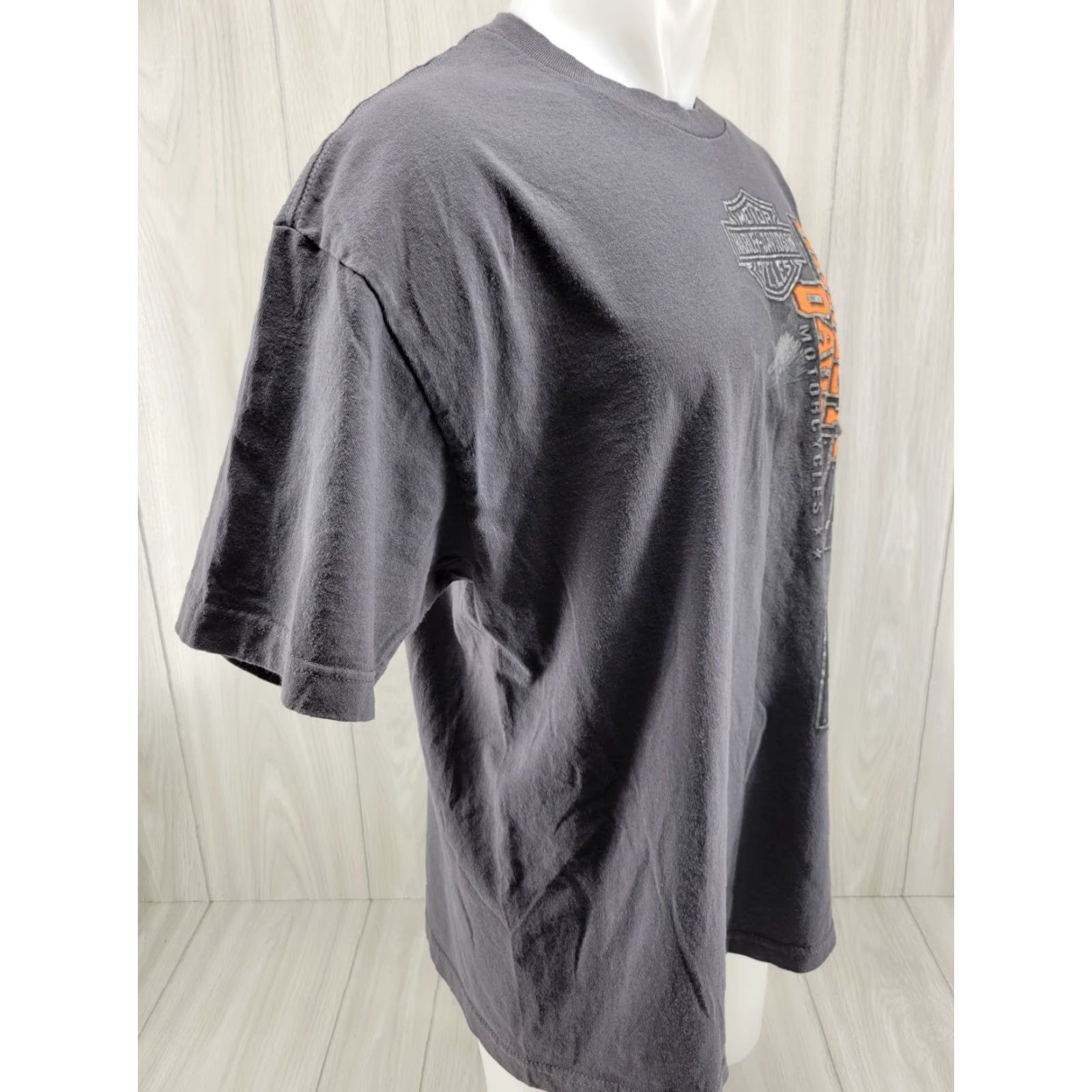 Harley Davidson Harley-Davidson T Shirt Mens XL San Jose California Gray Crew Neck Short Sleeve Cotton Vintage: No Size US XL / EU 56 / 4 - 4 Thumbnail
