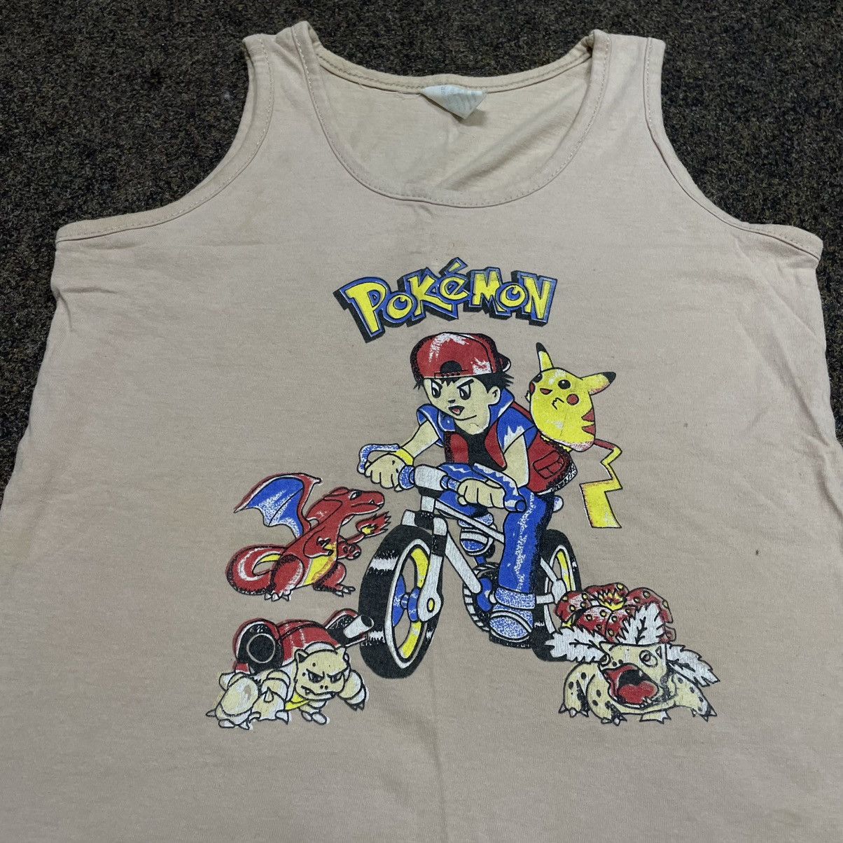 Vintage Vintage Y2K Pokemon Graphic Tee Sun Faded Streetwear Baggy S Size S / US 4 / IT 40 - 3 Thumbnail
