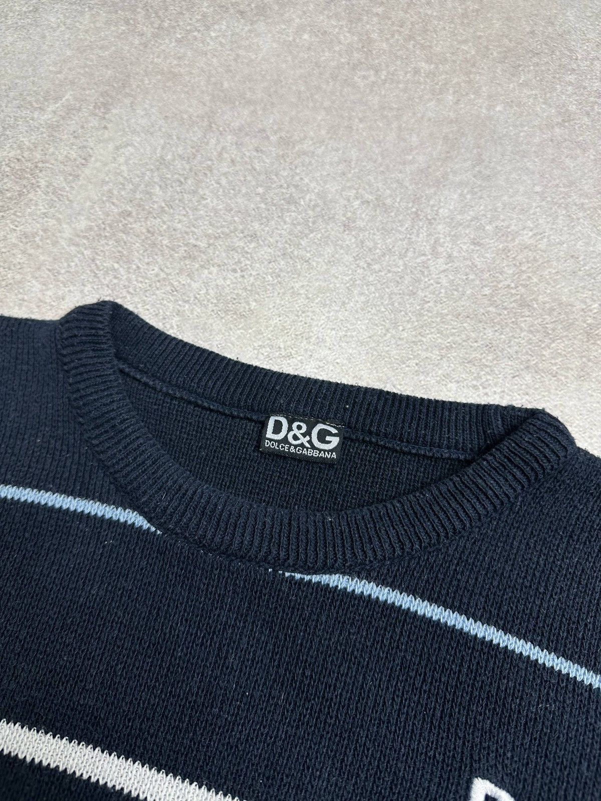 Vintage Vintage DG Dolce Gabbana Archival Knit Sweater L Size US L / EU 52-54 / 3 - 4 Thumbnail