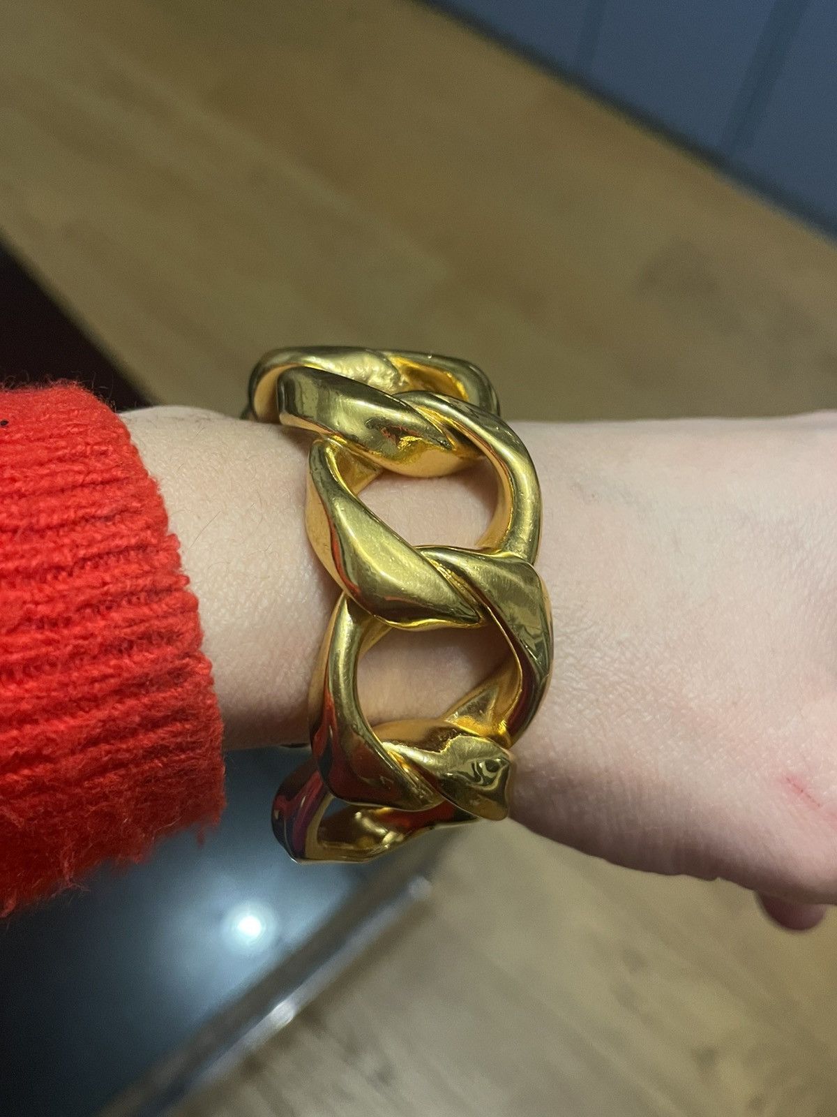 Chanel CHANEL LARGE BRACELET 1991 VINTAGE Size ONE SIZE - 6 Thumbnail
