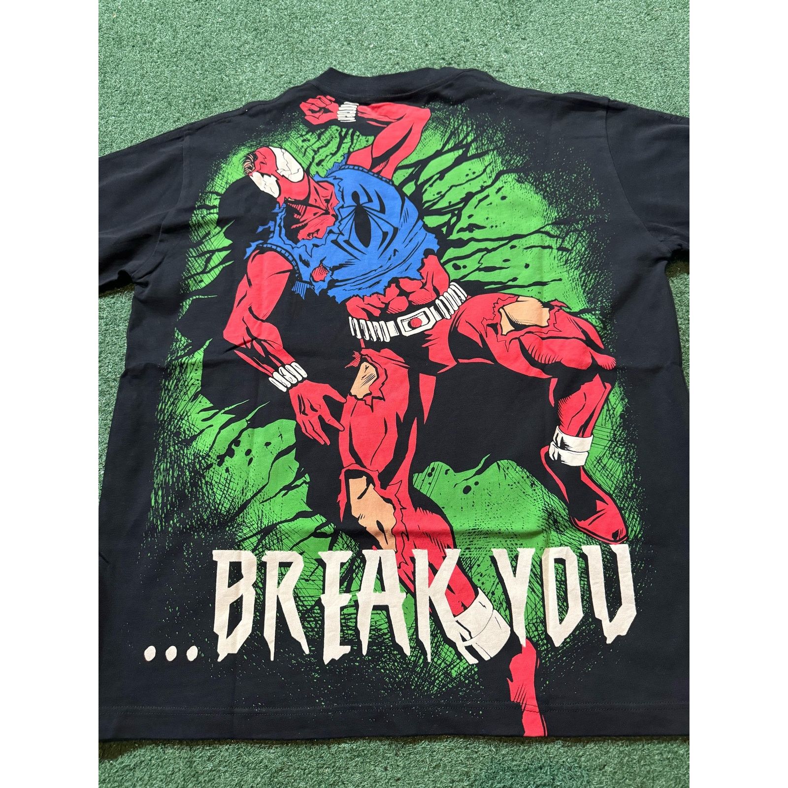 Marvel Comics Chronic Images Scarlet Spiderman VS Venom AOP Tee L Size US M / EU 48-50 / 2 - 3 Thumbnail