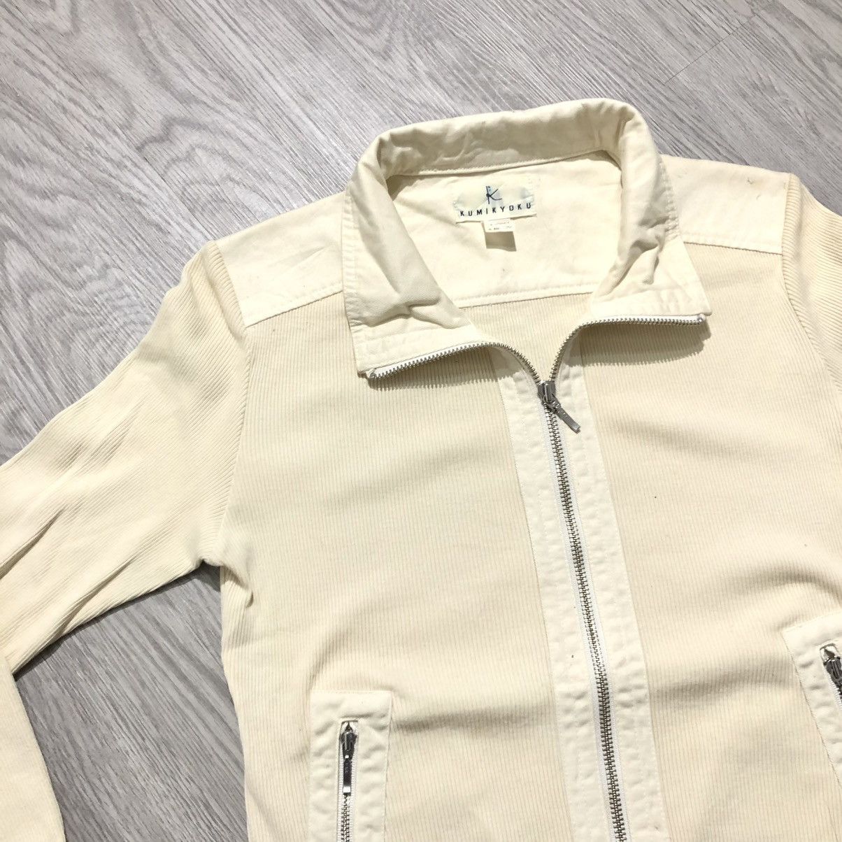 Beauty Beast 2000s Kumikyoku Corduroy Jacket Beauty Beast Beige Size US XS / EU 42 / 0 - 3 Thumbnail