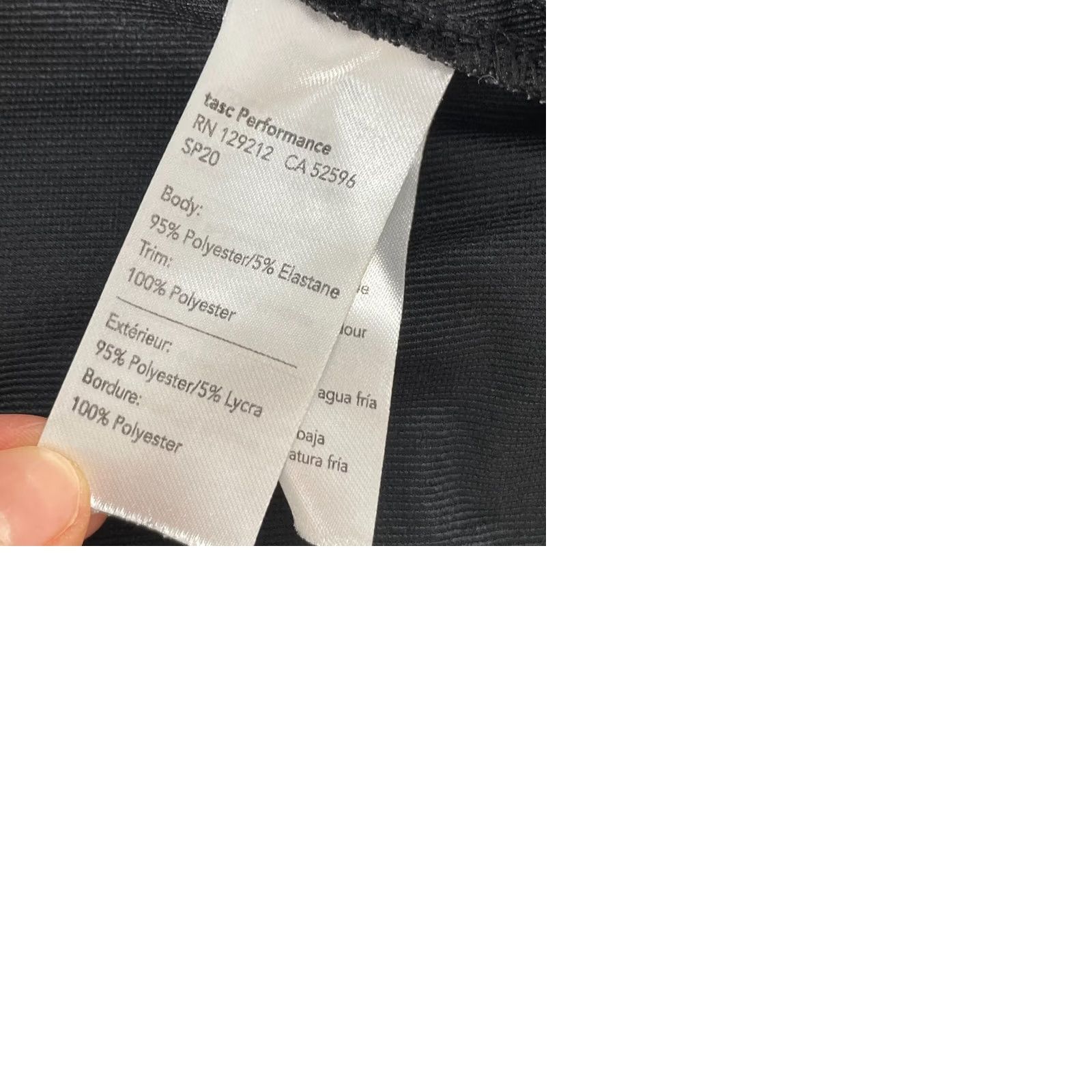Vintage TASC Performance Jacket Women Medium Black Full Zip Bomber Zip Pockets Active Size M / US 6-8 / IT 42-44 - 9 Thumbnail