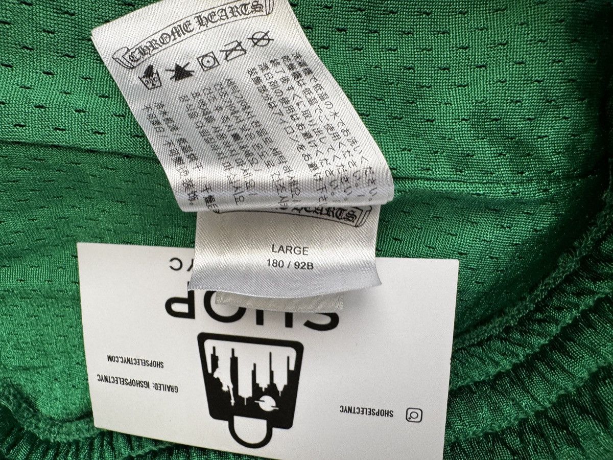 Chrome Hearts CHROME HEARTS GREEN/YELLOW MESH WARM UP SWEATPANTS Size US 34 / EU 50 - 6 Thumbnail
