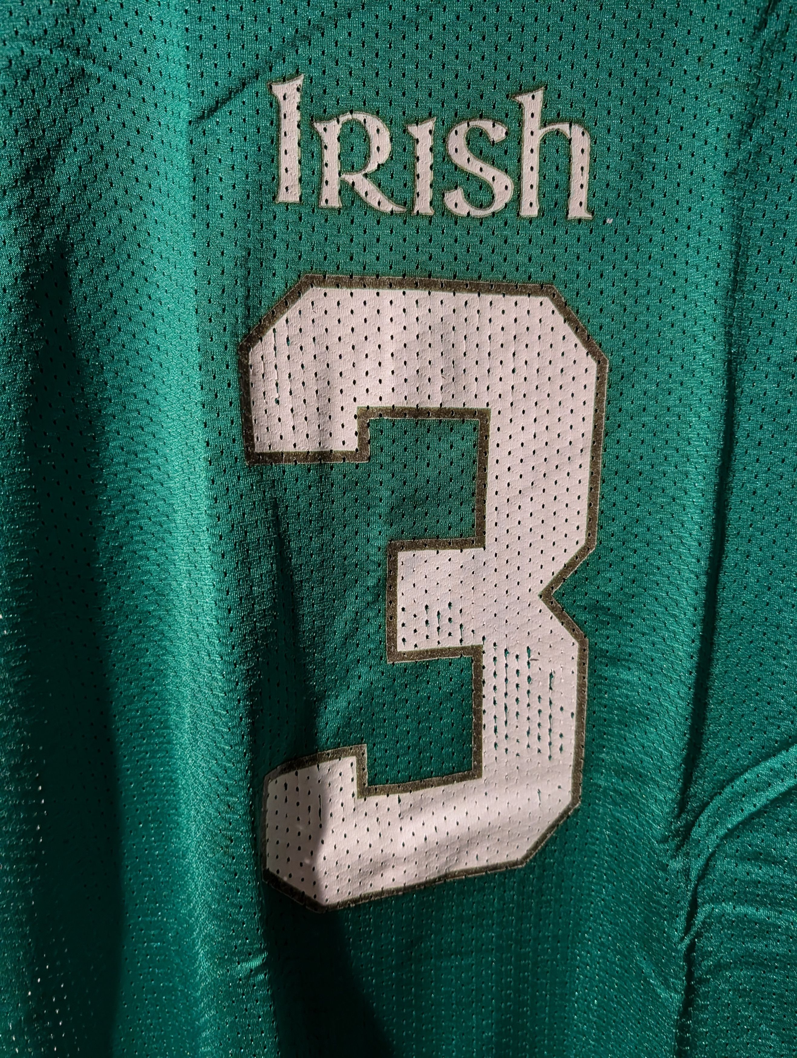 NCAA Vintage Notre Dame Fighting Irish Jersey Boys Medium 10/12 Size US M / EU 48-50 / 2 - 2 Thumbnail