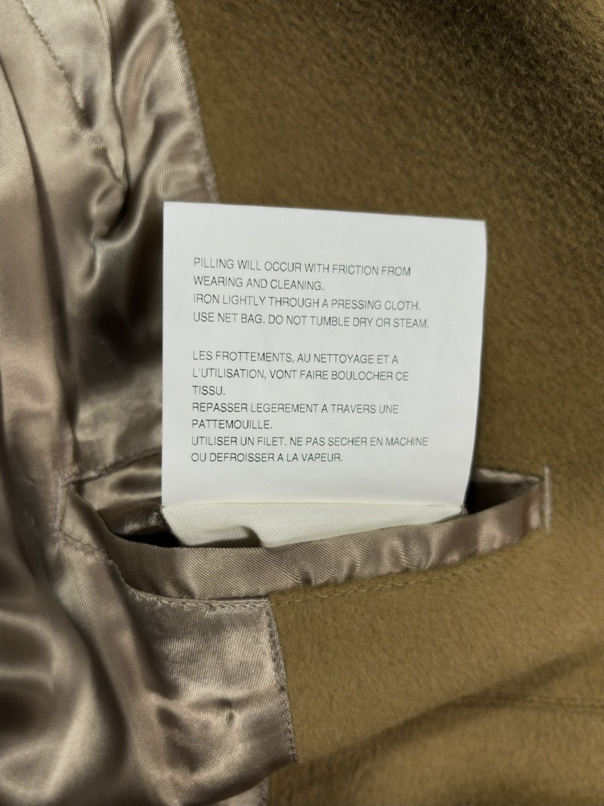 Junya Watanabe Junya Watanabe AW12 Angora/Wool Cape Coat Size US S / EU 44-46 / 1 - 20 Thumbnail