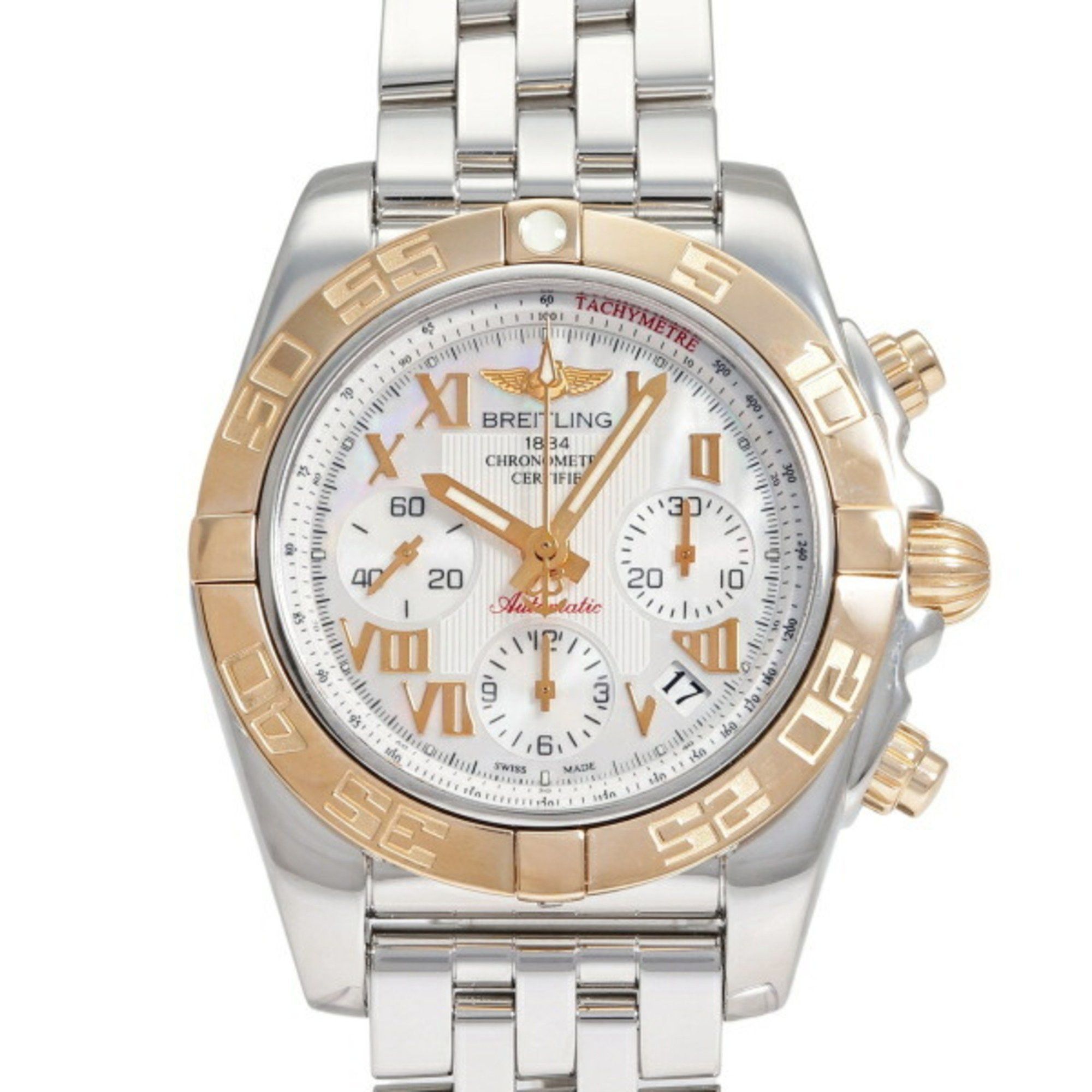 Breitling BREITLING Chronomat 41 CB0140 White Dial Men's Watch Size ONE SIZE - 1 Thumbnail