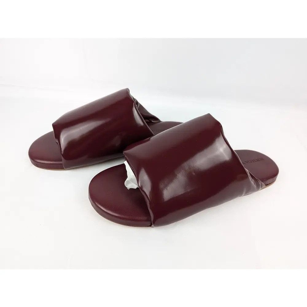 Bottega Veneta o1rshd1 Latex Sandal Leather in Merlot Size US 10 / EU 43 - 14 Thumbnail