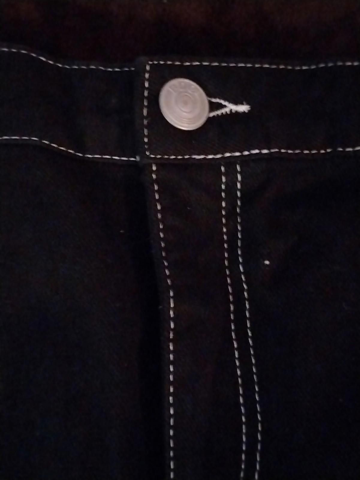 Other BDG black denim mini skirt with contrast stitch UK 10/12 Size 28" / US 6 / IT 42 - 4 Thumbnail