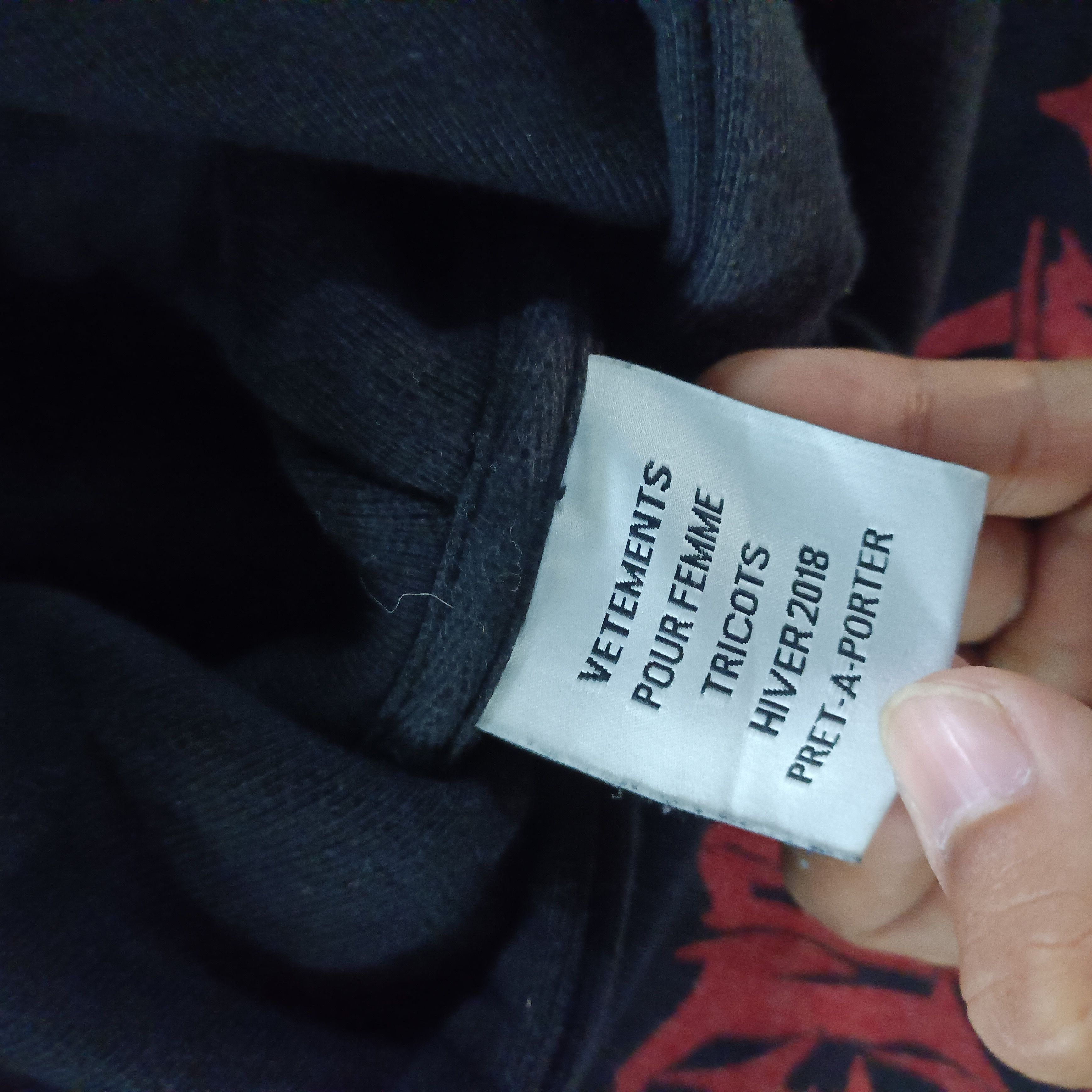 Vetements Vetement heavy metal tour logo hoodie rare Size US S / EU 44-46 / 1 - 7 Thumbnail