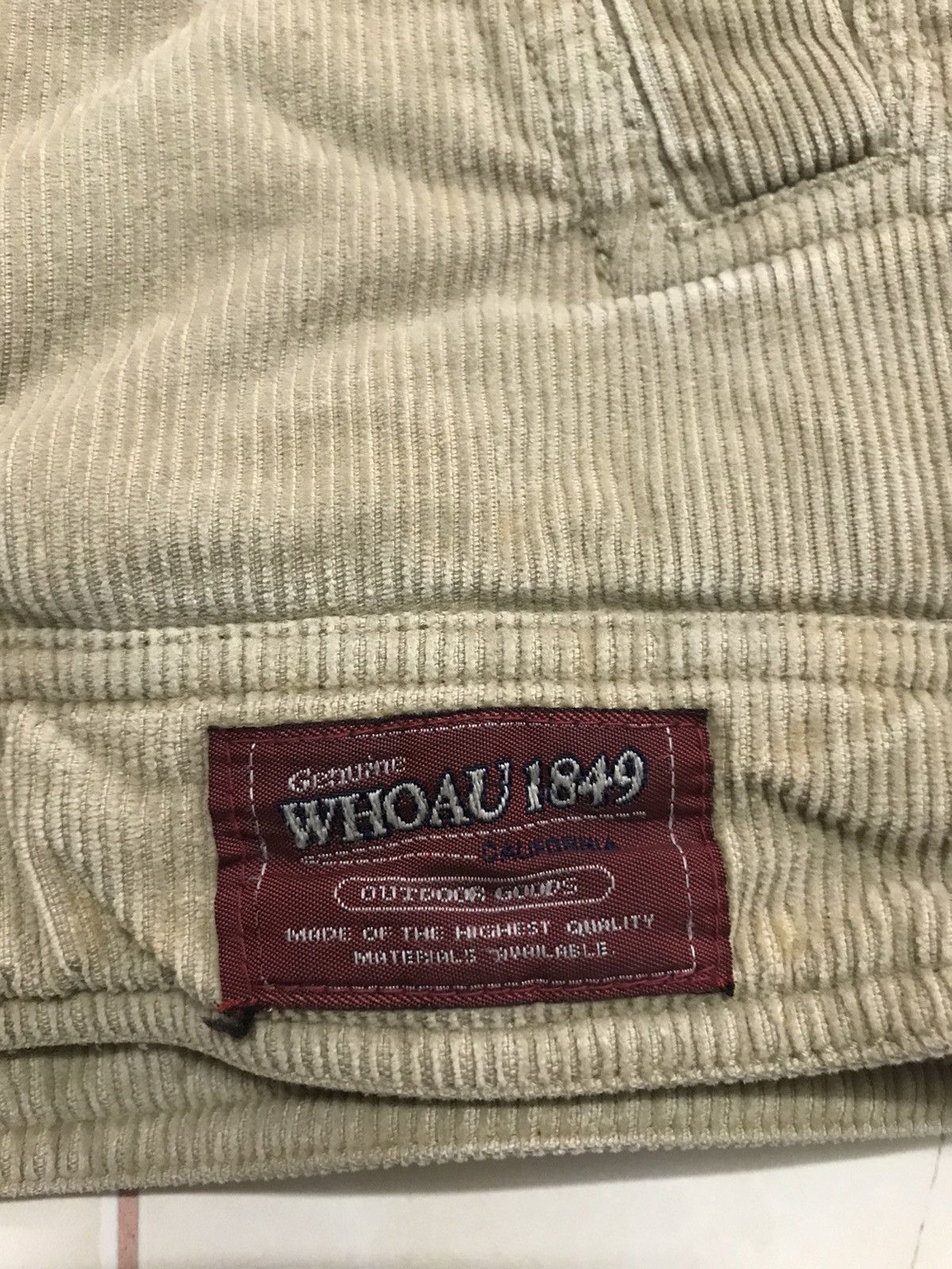 Who A.U. VINTAGE WHO.A.U DREAM CORDUROY JACKET Size US L / EU 52-54 / 3 - 6 Thumbnail