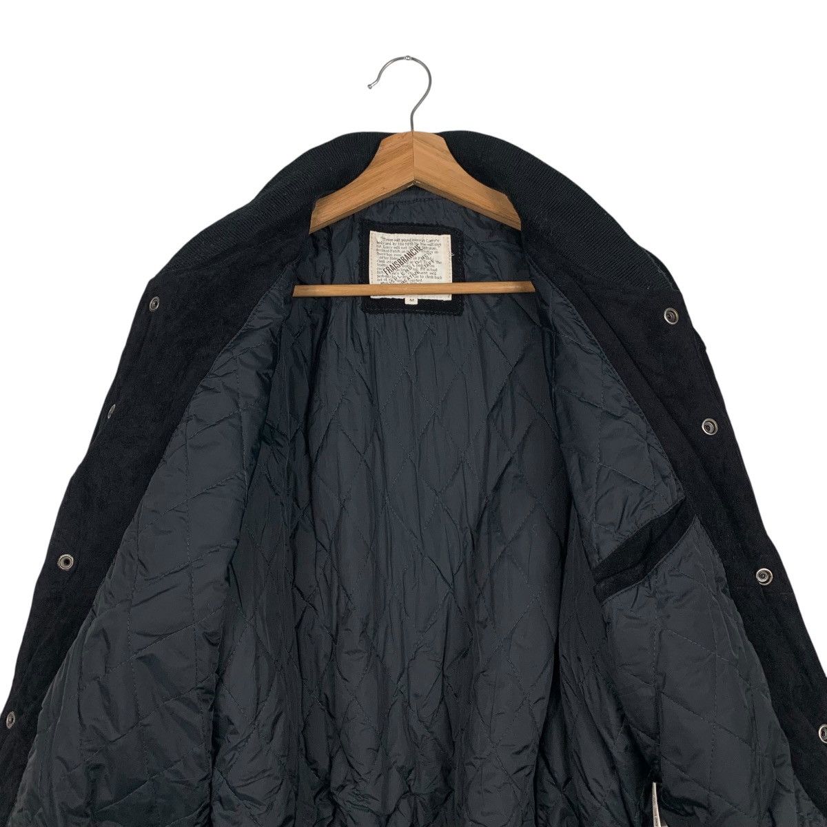 Japanese Brand FRAISBRANCHE Cowhide Black Suede Leather Jacket #1941-C84 Size US M / EU 48-50 / 2 - 12 Thumbnail