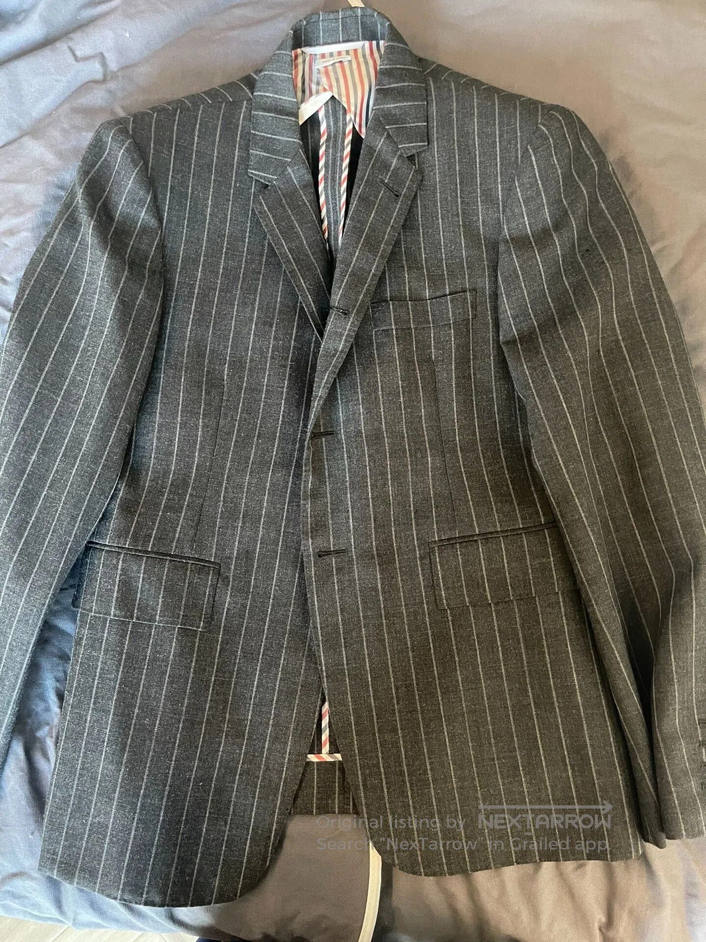 Thom Browne thom browne striped suit jacket for men. Size US M / EU 48-50 / 2 - 1 Thumbnail