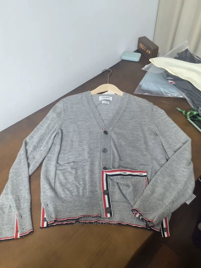 Thom Browne Thom Browne Cashmere Cardigan Size US M / EU 48-50 / 2 - 1 Thumbnail