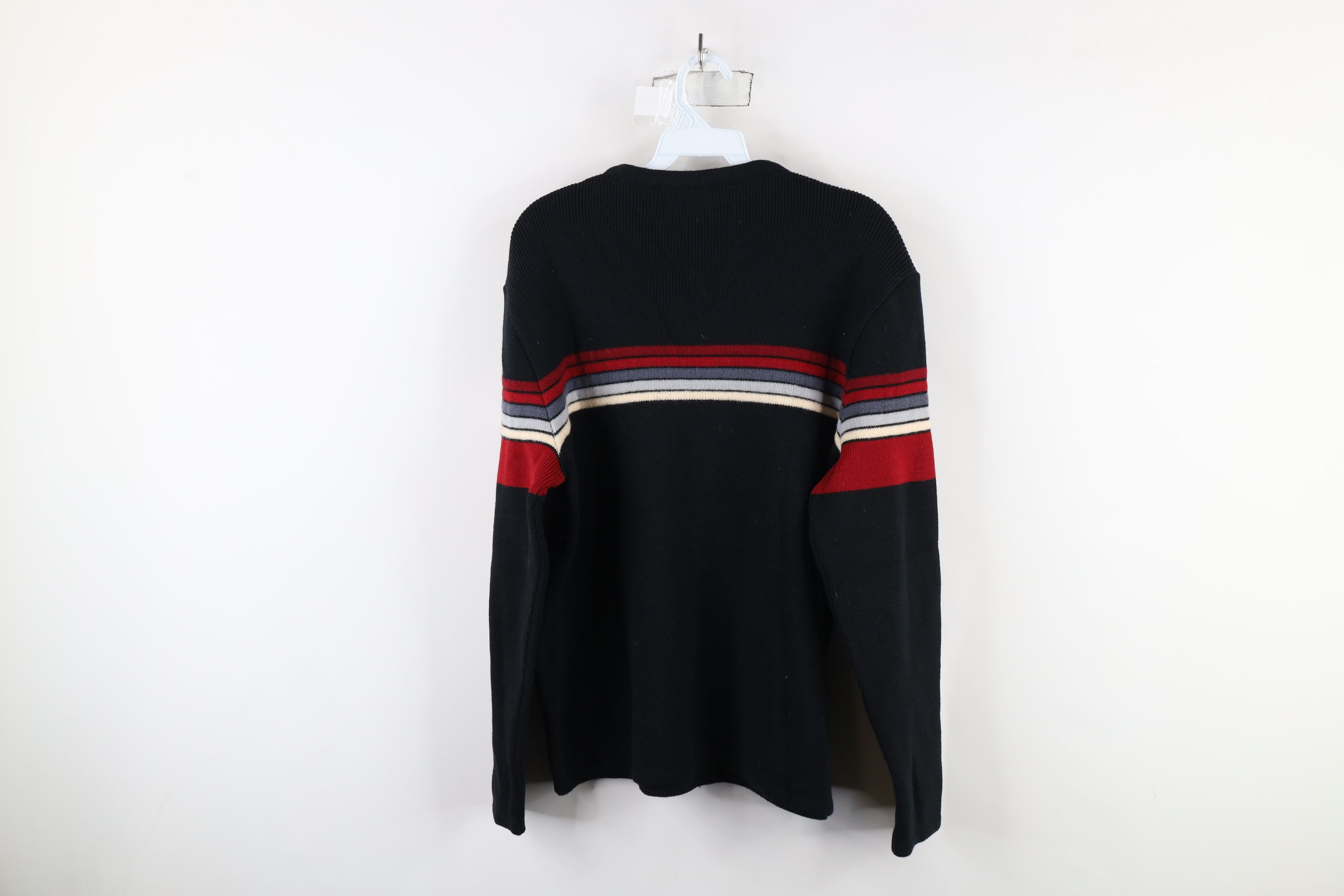 Vintage Vintage 70s Streetwear Wool Knit Crewneck Sweater USA Size US L / EU 52-54 / 3 - 13 Thumbnail