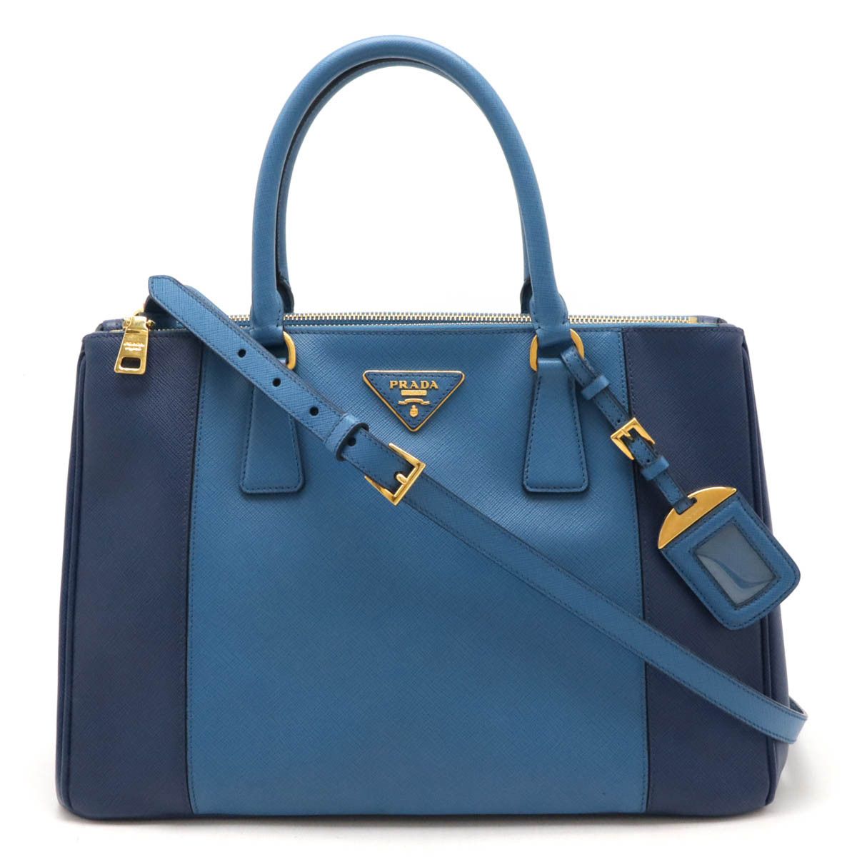 Prada Prada Prada Leather Galleria Tote Bag B2274C Leather Tote Bag B2274C in Very Good Condition Size ONE SIZE - 1 Thumbnail