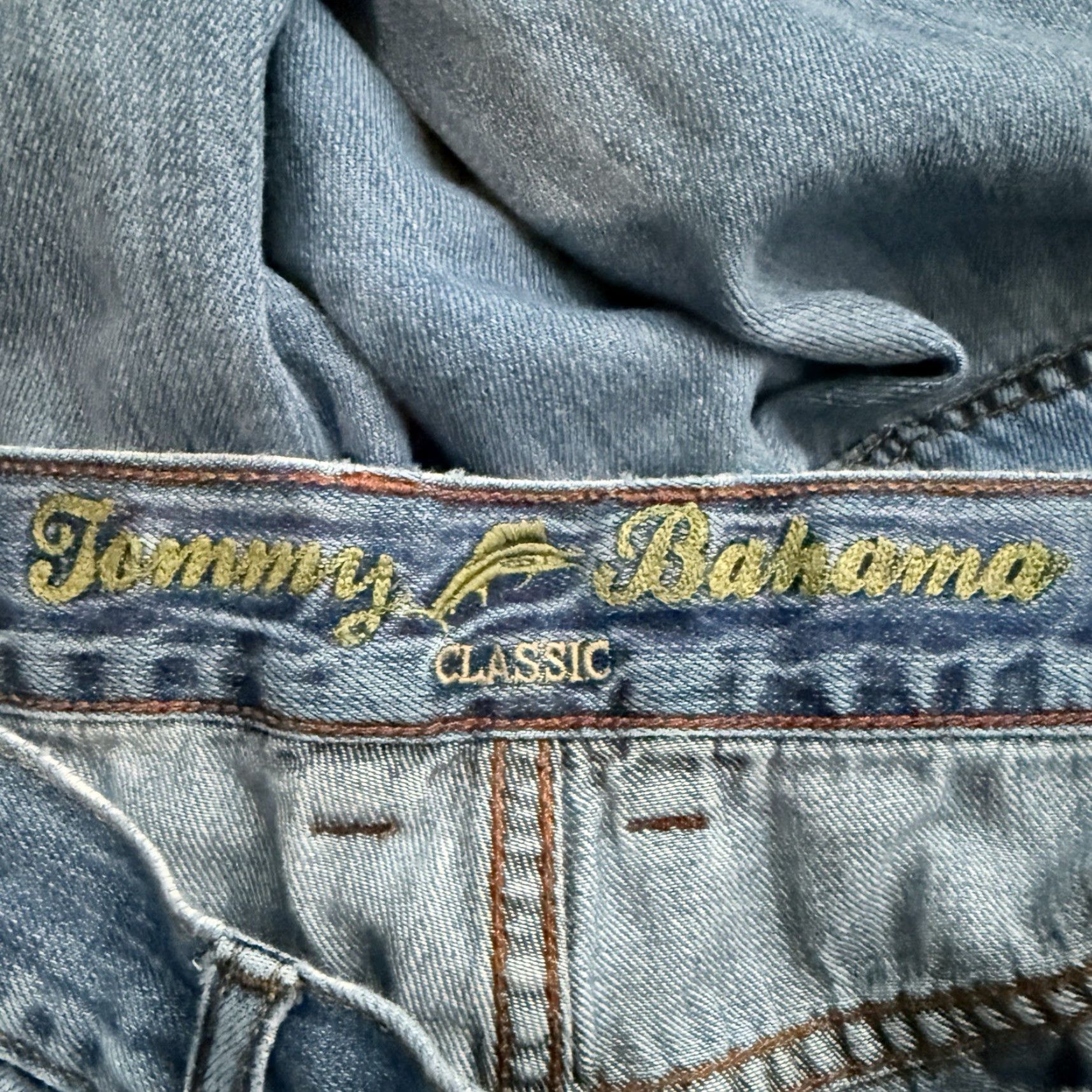 Tommy Bahama TOMMY BAHAMA Classic Blue Jeans Men's Regular Size 34x32 Straight Fit Size US 34 / EU 50 - 4 Thumbnail