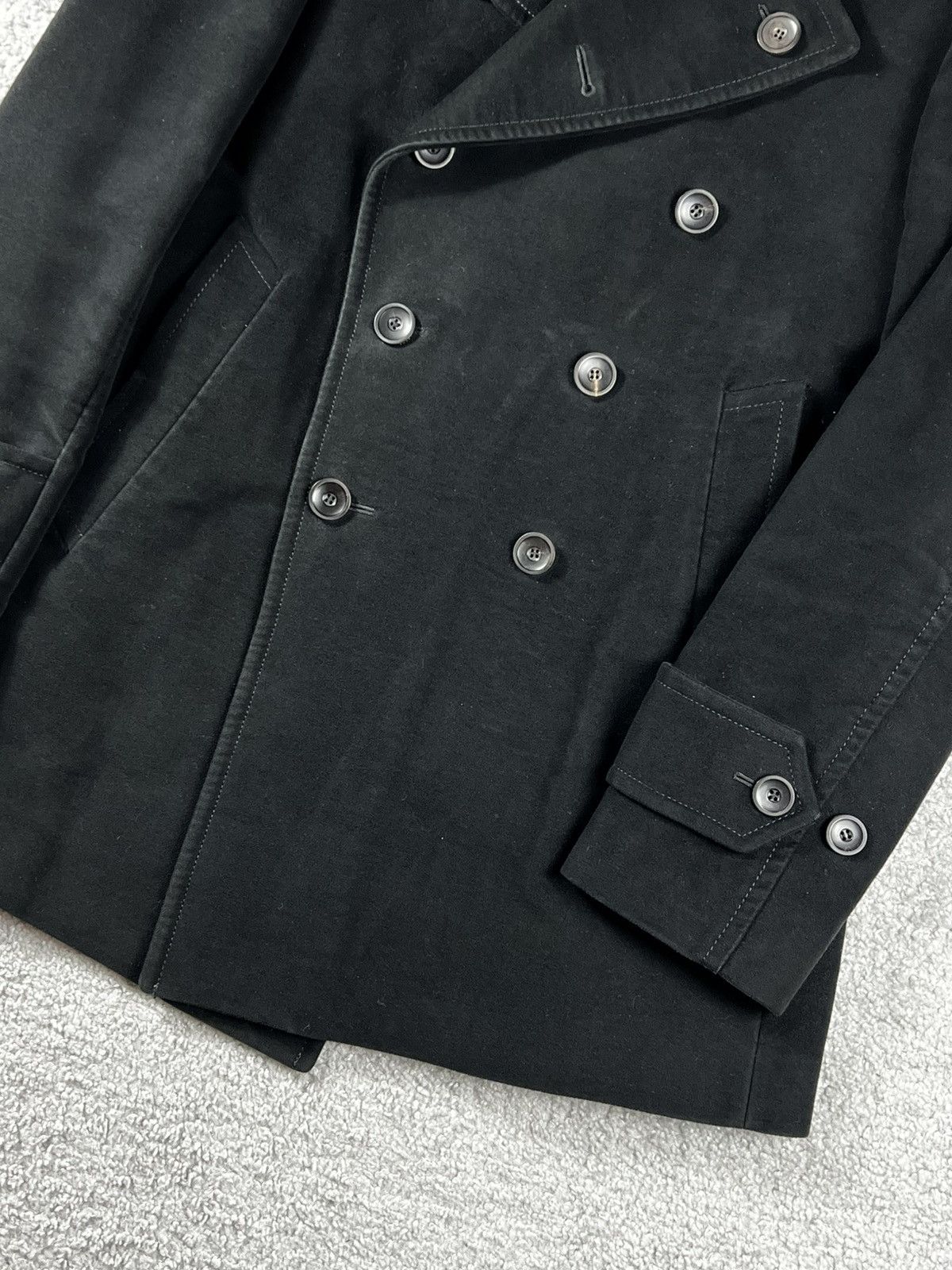 Gucci Gucci Double Breasted Black Coat Size L Size US L / EU 52-54 / 3 - 5 Thumbnail