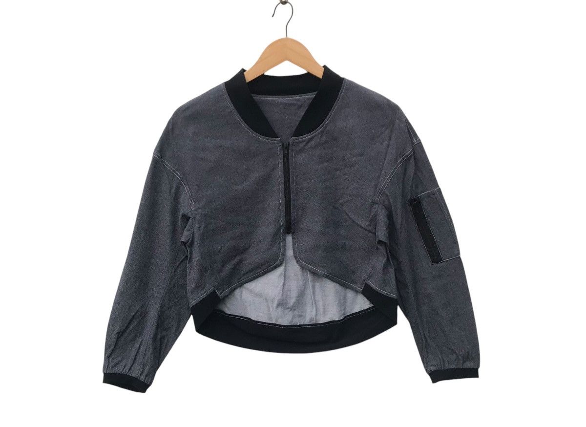 Japanese Brand Gabardine Japan Designer Cropped Jacket Size S / US 4 / IT 40 - 4 Thumbnail