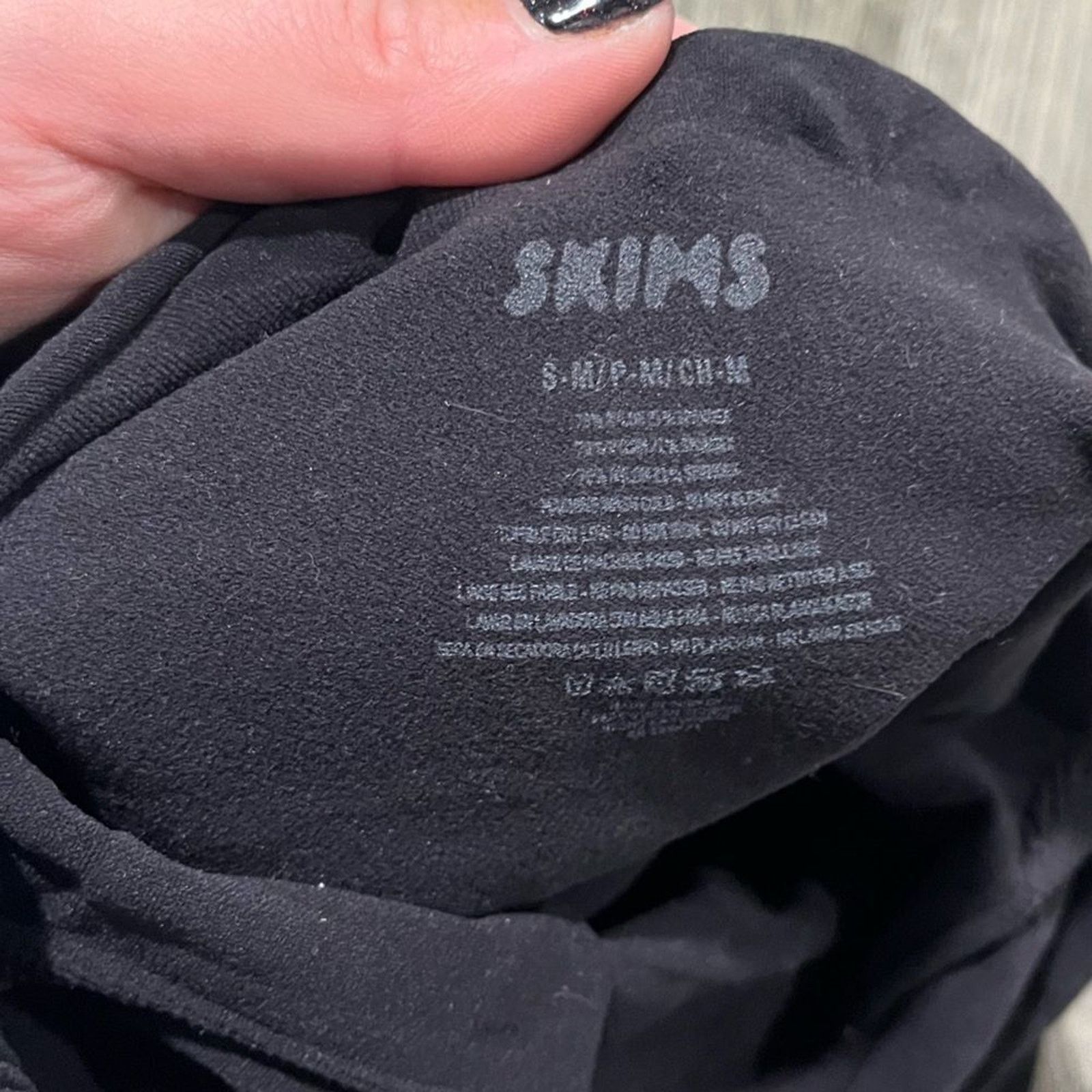SKIMS NWOT Skims Seamless Sculpt Brief Bodysuit Onyx Black S/M Size ONE SIZE - 3 Thumbnail