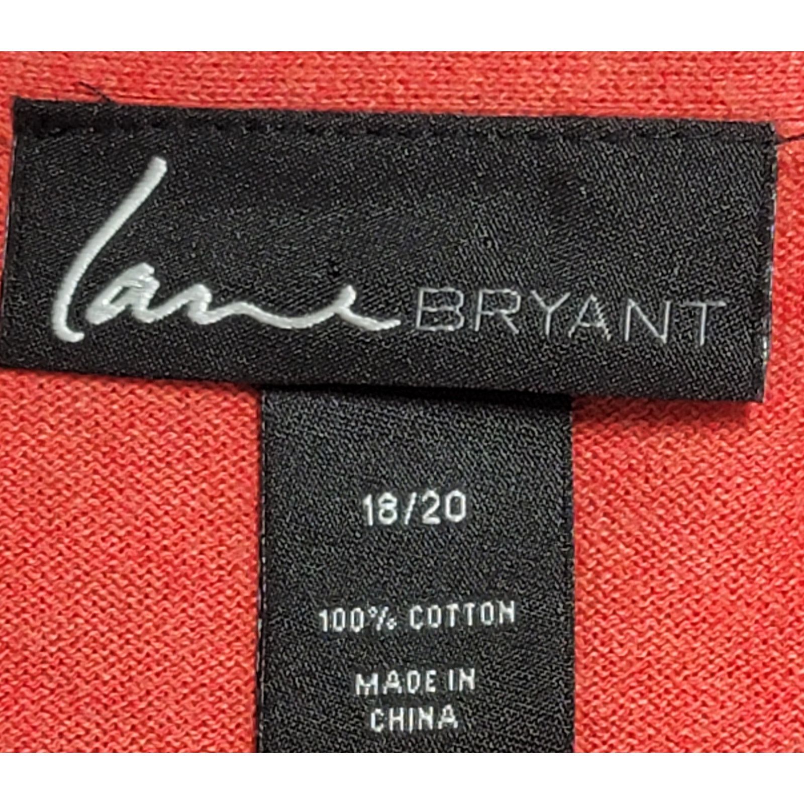 Other Lane Bryant Orange Button Up Cardigan Sweater 18 20 Soft Size XXL / US 16-18 / IT 52-54 - 4 Thumbnail