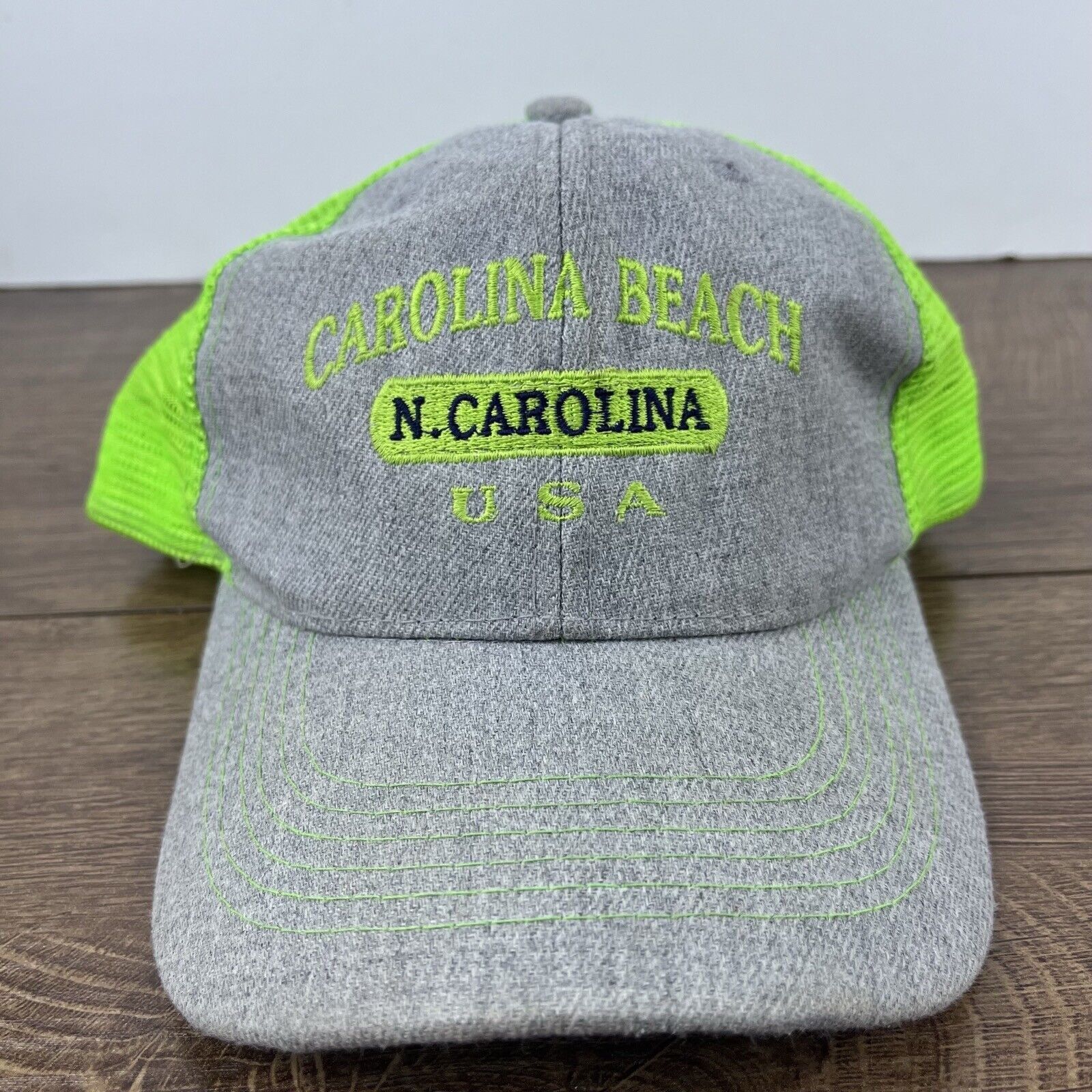 Other Carolina Beach Hat USA Snapback Hat Gray Hat Adjustable Gray Size ONE SIZE - 5 Thumbnail