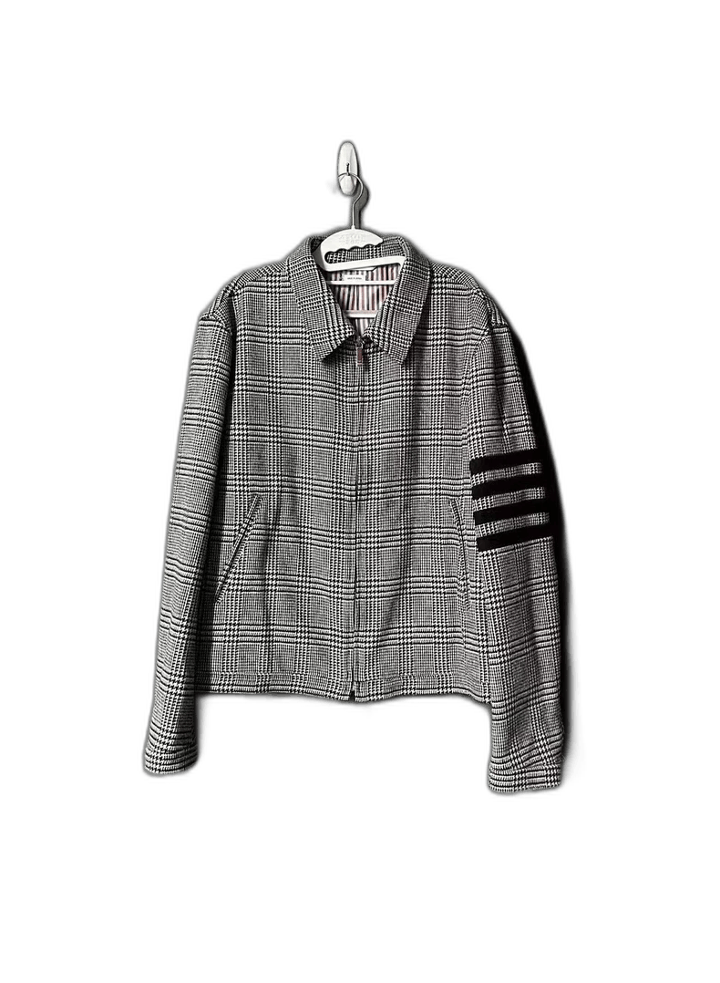 Thom Browne Thom Browne Houndstooth Jacket in Size 3 Size US L / EU 52-54 / 3 - 1 Thumbnail