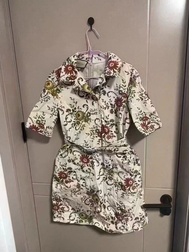 Gucci Gucci Floral dress 2505-Nextarrow Size XS / US 0-2 / IT 36-38 - 1 Thumbnail