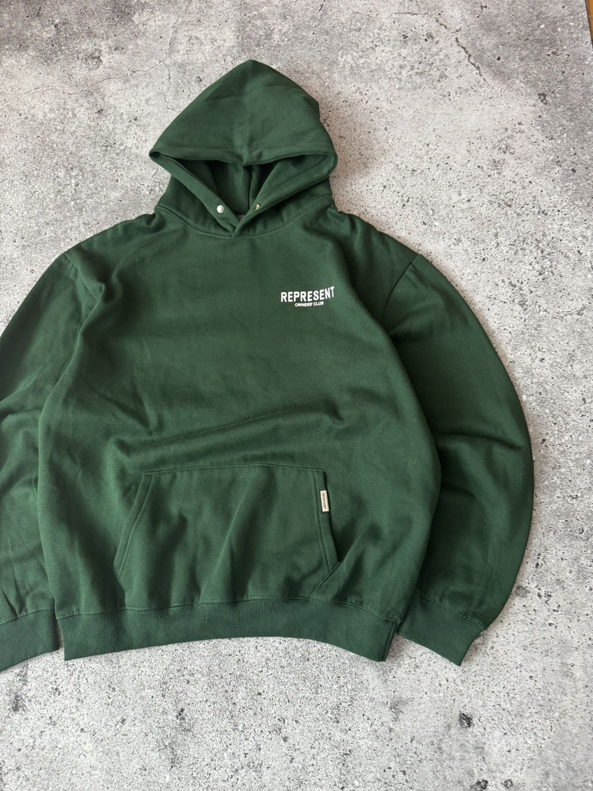 Represent Clo. Represent Hoodie Big logo Green Size US XL / EU 56 / 4 - 4 Thumbnail