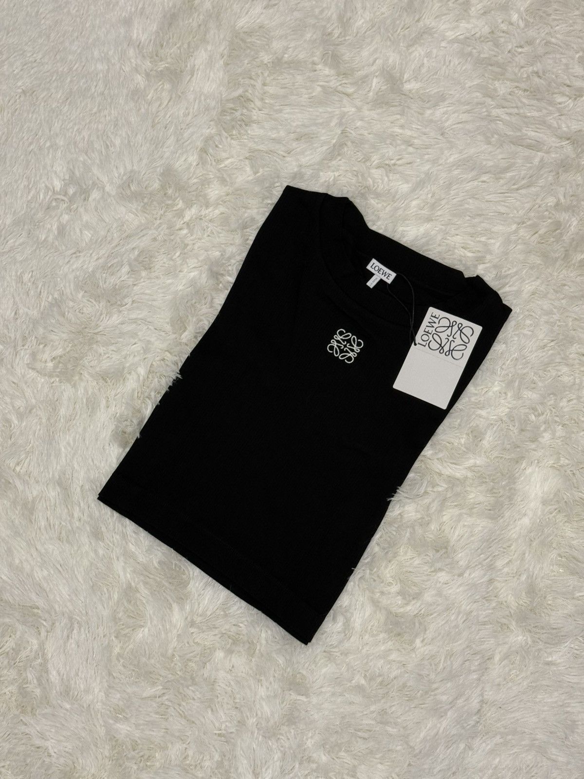 Loewe Loewe black crop top Size M / US 6-8 / IT 42-44 - 1 Thumbnail