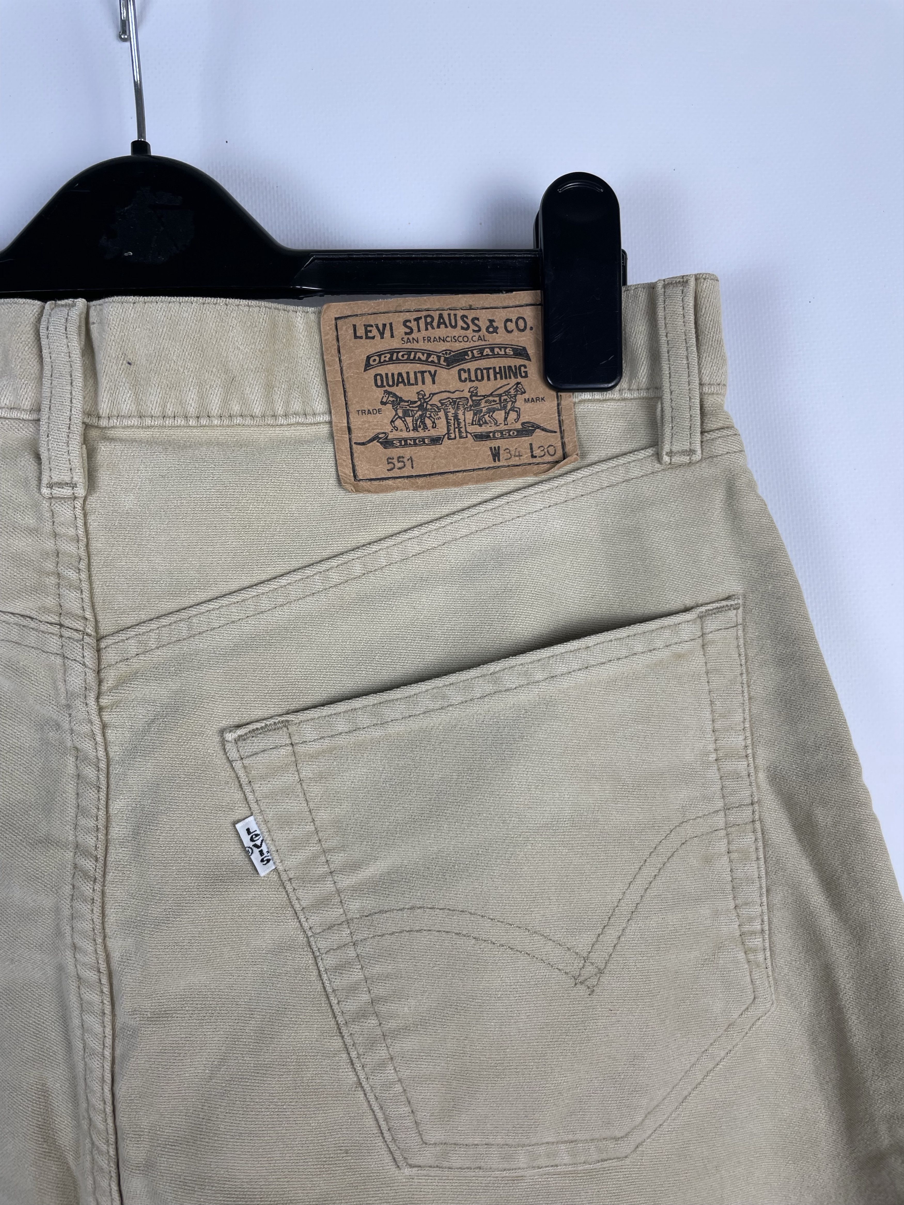 Levi's Vintage 90s Levi's Pants Denim 551 Jeans Size US 34 / EU 50 - 4 Thumbnail