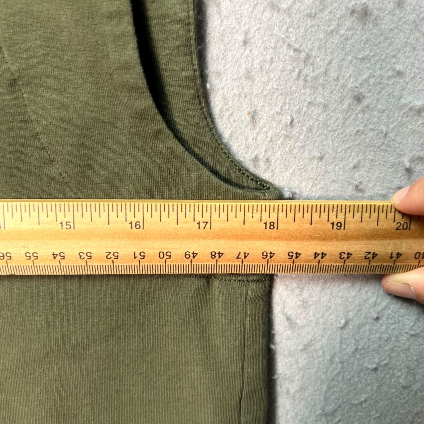Citizen Modern Citizen Womens Tank Olive Green Organic Cotton Sleeveless Crew Neck XS? not applicable? Size S / US 4 / IT 40 - 5 Thumbnail