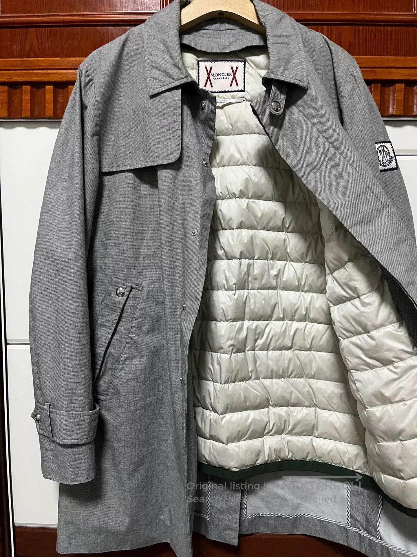 Moncler Gamme Bleu Moncler Gamme Bleu x Thom Browne Down Coat. Size US L / EU 52-54 / 3 - 3 Thumbnail