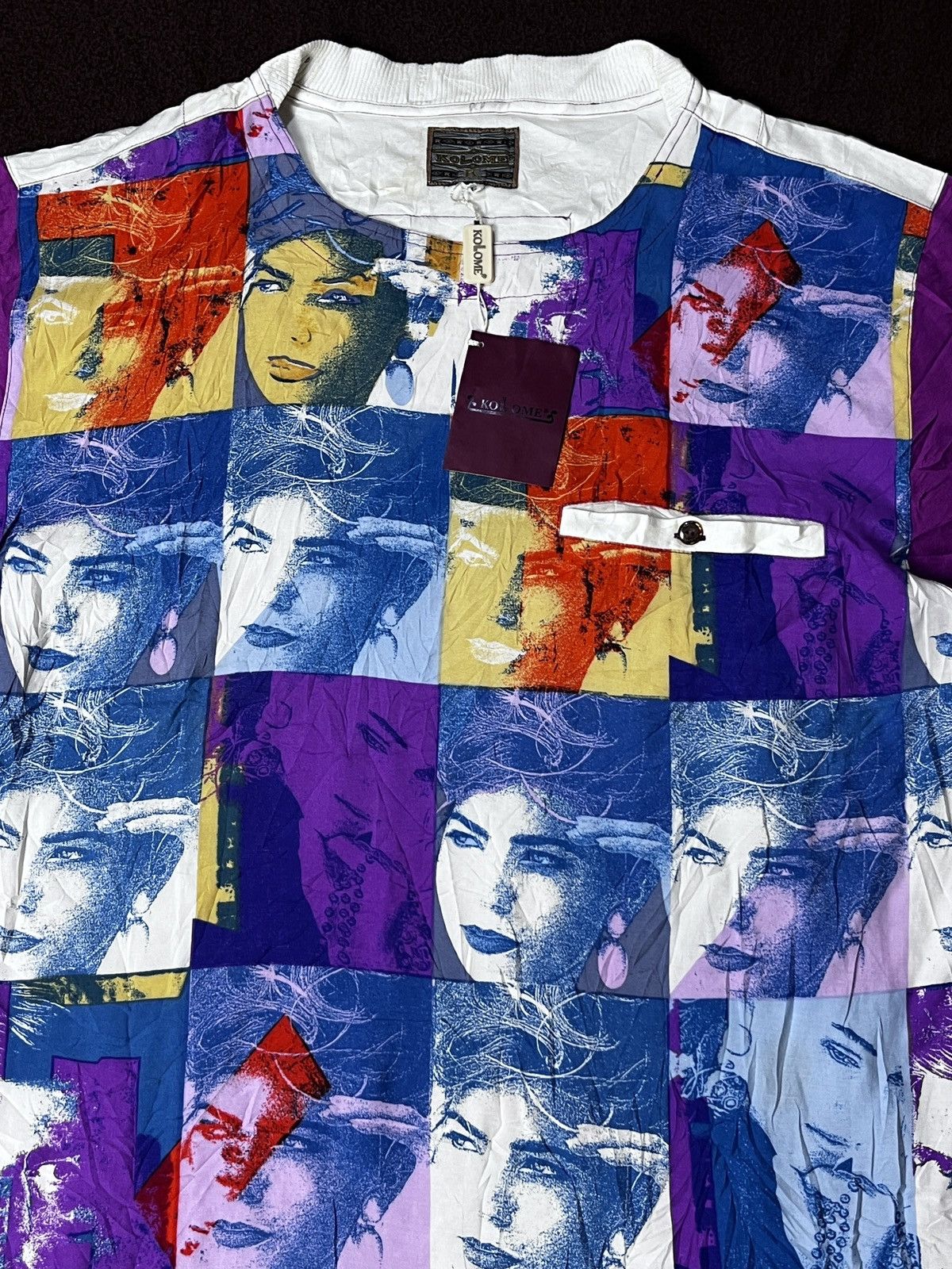 Vintage VINTAGE KOLOME ALLOVERPRINT RAYON Size US L / EU 52-54 / 3 - 3 Thumbnail