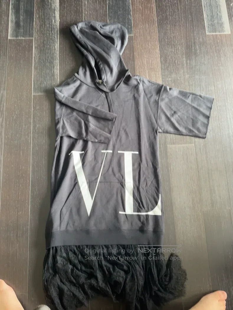 Valentino Letter hooded sweatshirt