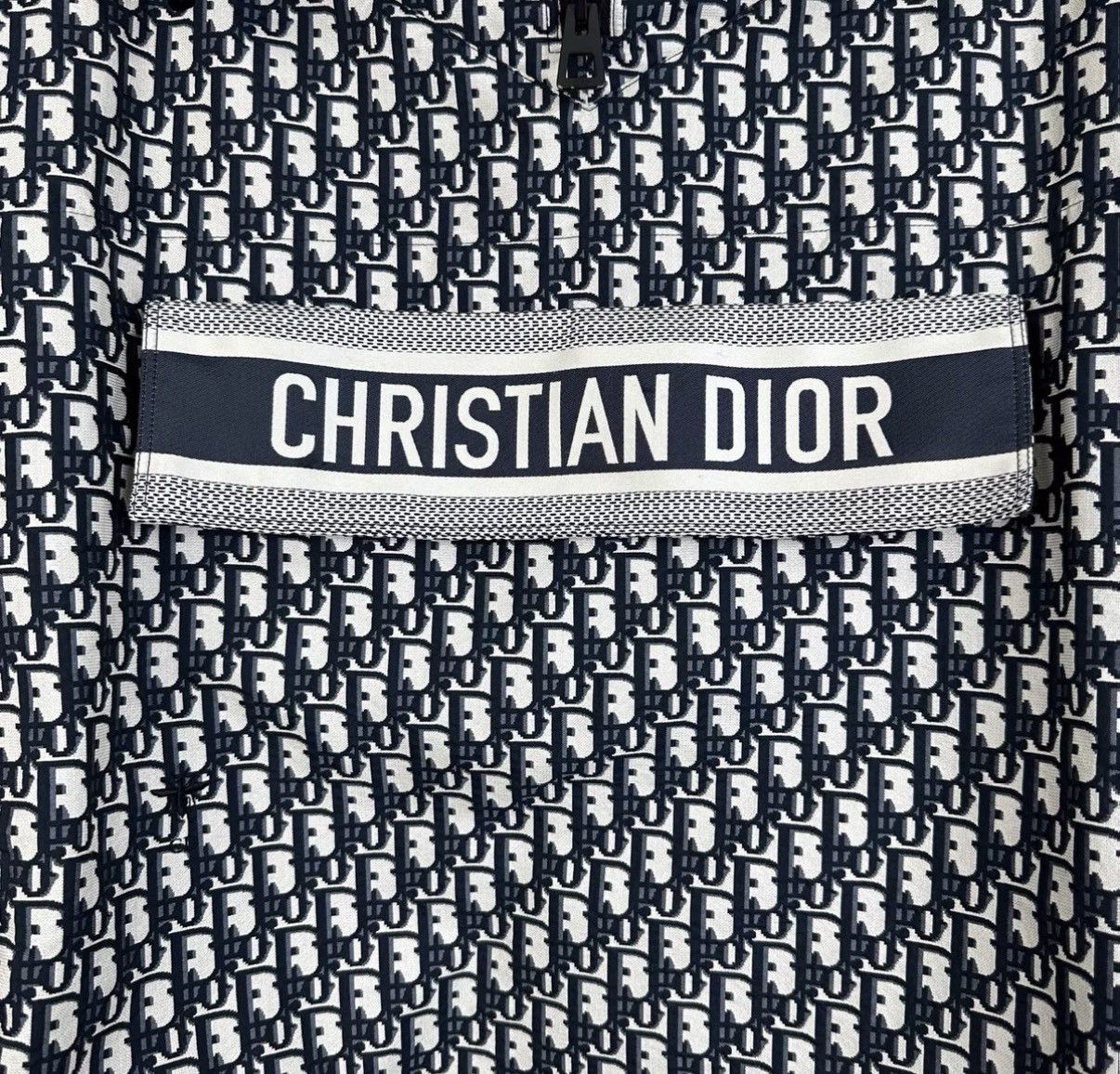 Dior Dior Monogram All-Over Logo Zip-Up Jacket K12 Size XS / US 0-2 / IT 36-38 - 5 Thumbnail