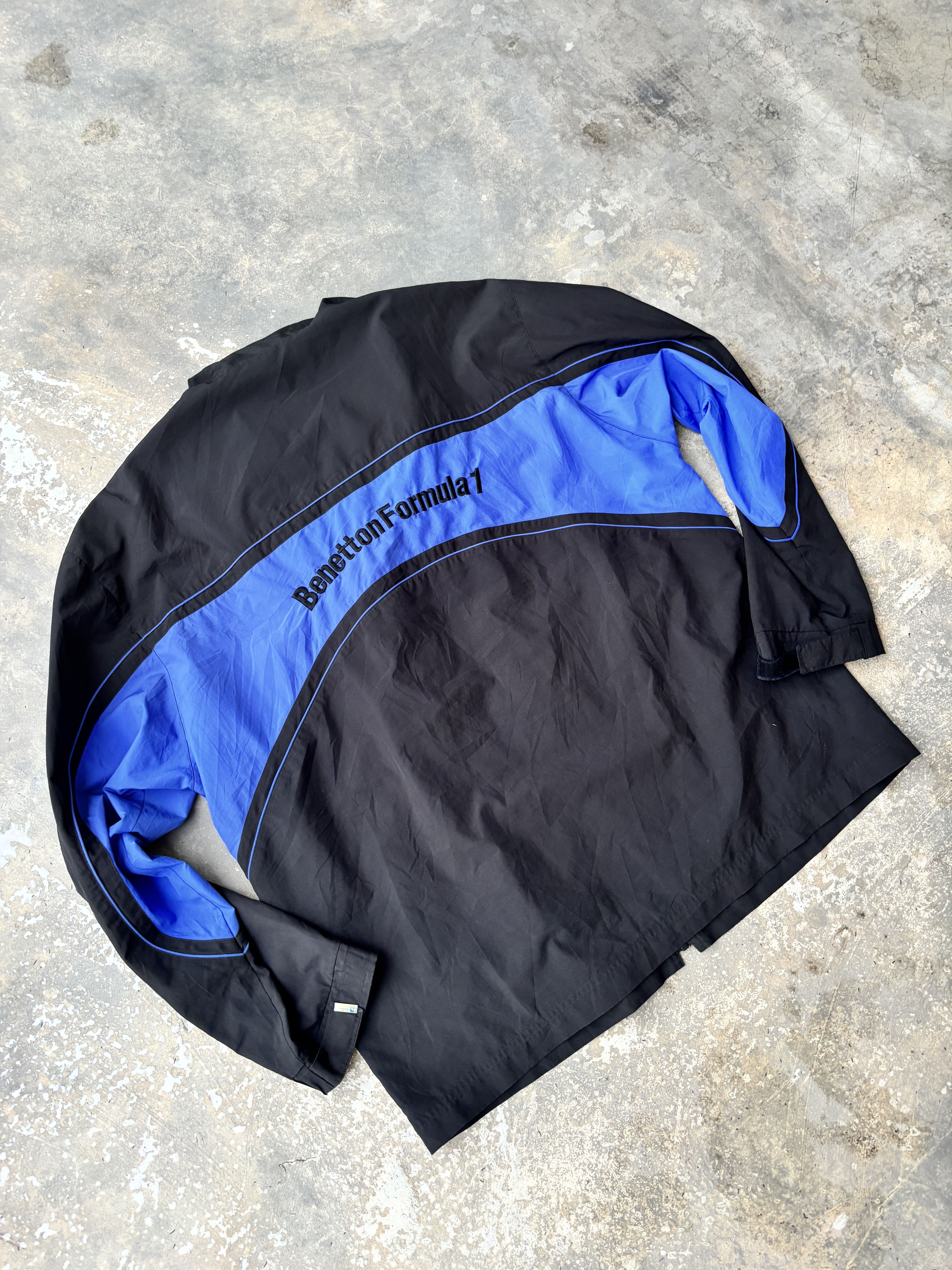 Benetton Benetton Formula 1 Racing Team Rare Vintage Hoodie Jacket Size US L / EU 52-54 / 3 - 6 Thumbnail
