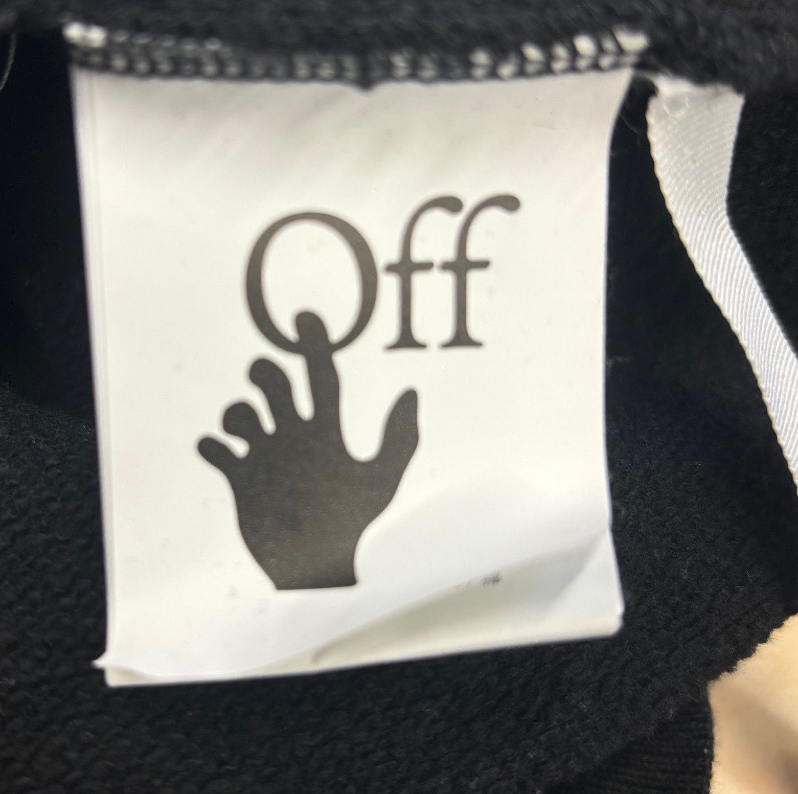 Off-White Off White Hoodie Black/Yellow Size M Size US M / EU 48-50 / 2 - 9 Thumbnail