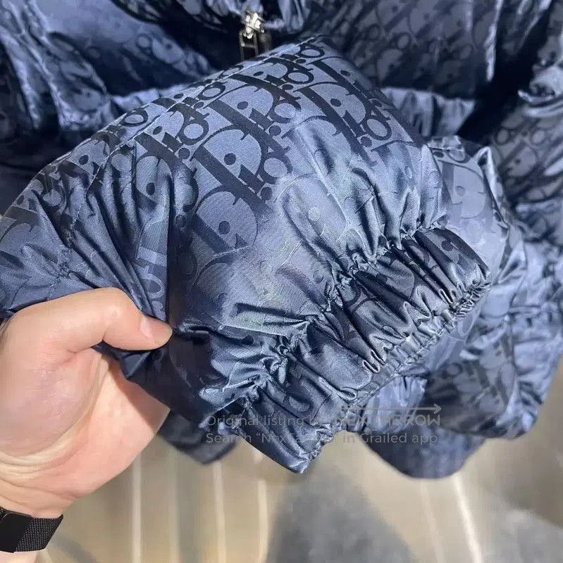 Dior Dior Men's Blue Puffer Jacket, XL Size . Size US XL / EU 56 / 4 - 7 Thumbnail