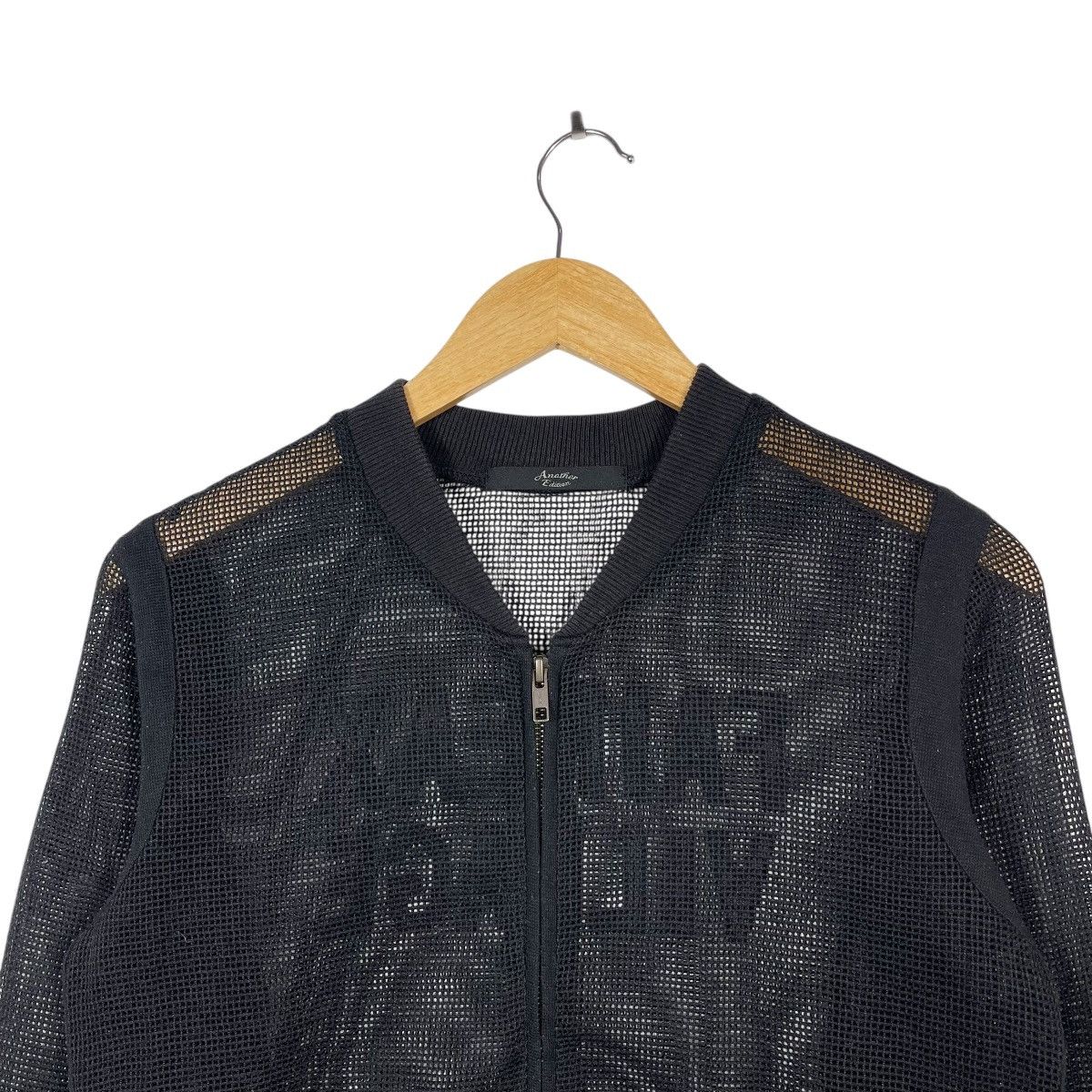 Vintage Another Edition Mesh Zip Jacket Fairfax Village Sheer Size S / US 4 / IT 40 - 2 Thumbnail
