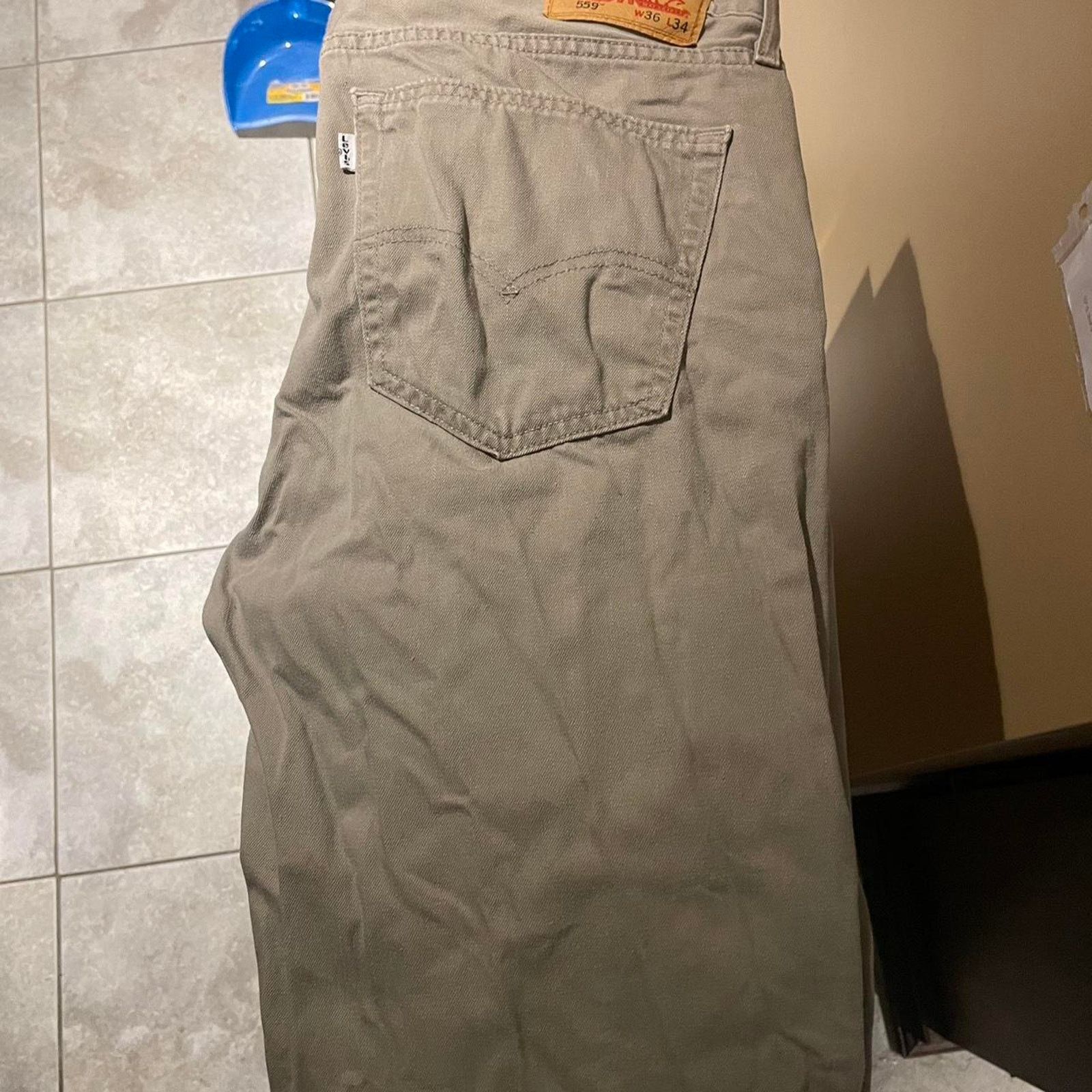 Levi's Khaki levis 511 straight leg Size US 36 / EU 52 - 2 Thumbnail
