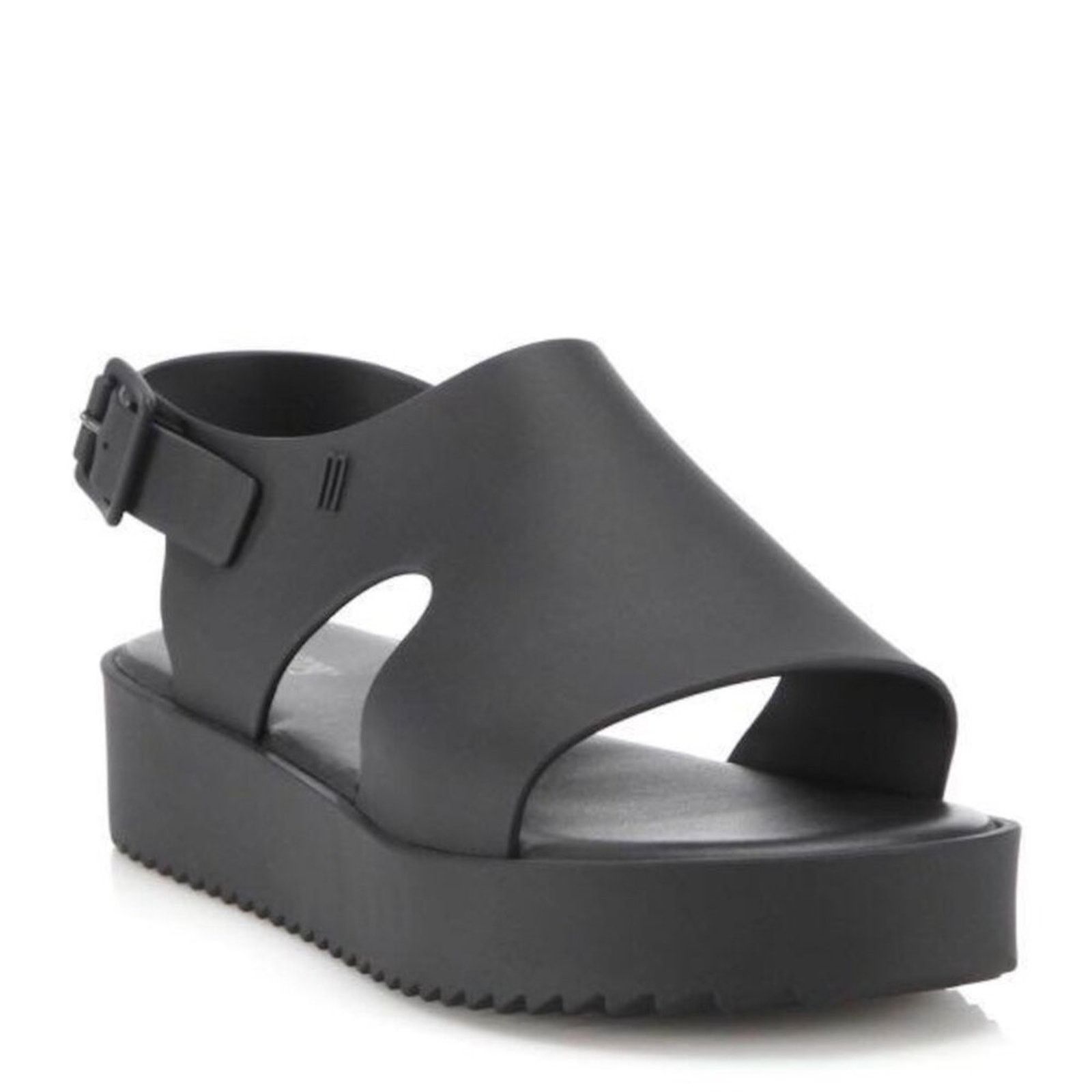 Melissa Melissa Black Rubber Platform Sandals Size 8 Berry Scented Size US 8 / IT 38 - 1 Thumbnail