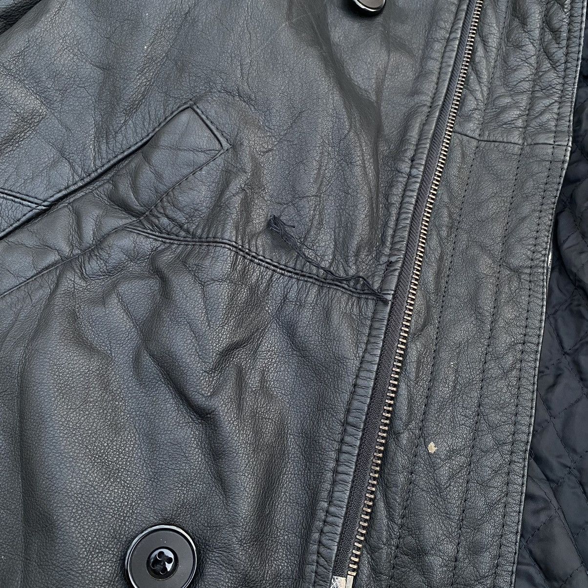 Valentino × Vintage valentino uomo vintage leather jacket Size US L / EU 52-54 / 3 - 10 Thumbnail