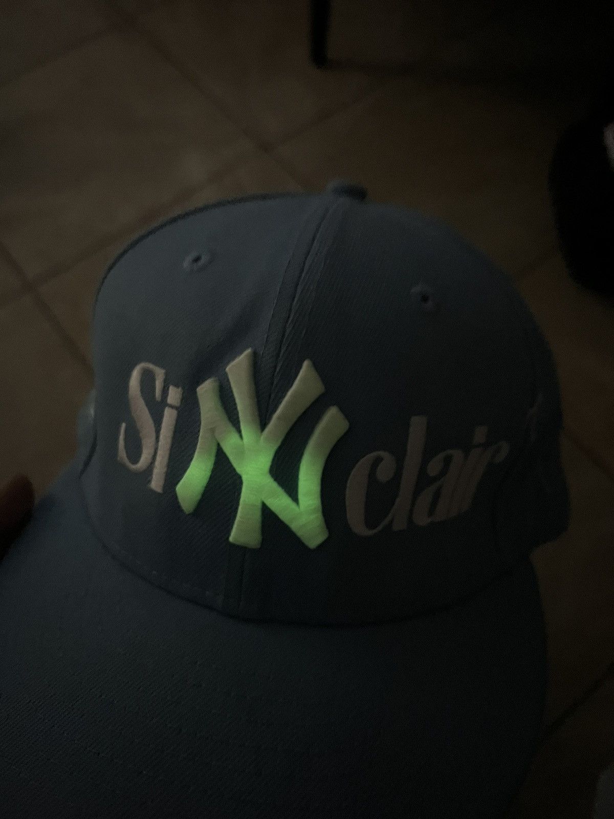 Sinclair Global Sinclair Global Fontaine Bleu Fitted Hat 7 5/8 Size ONE SIZE - 6 Thumbnail