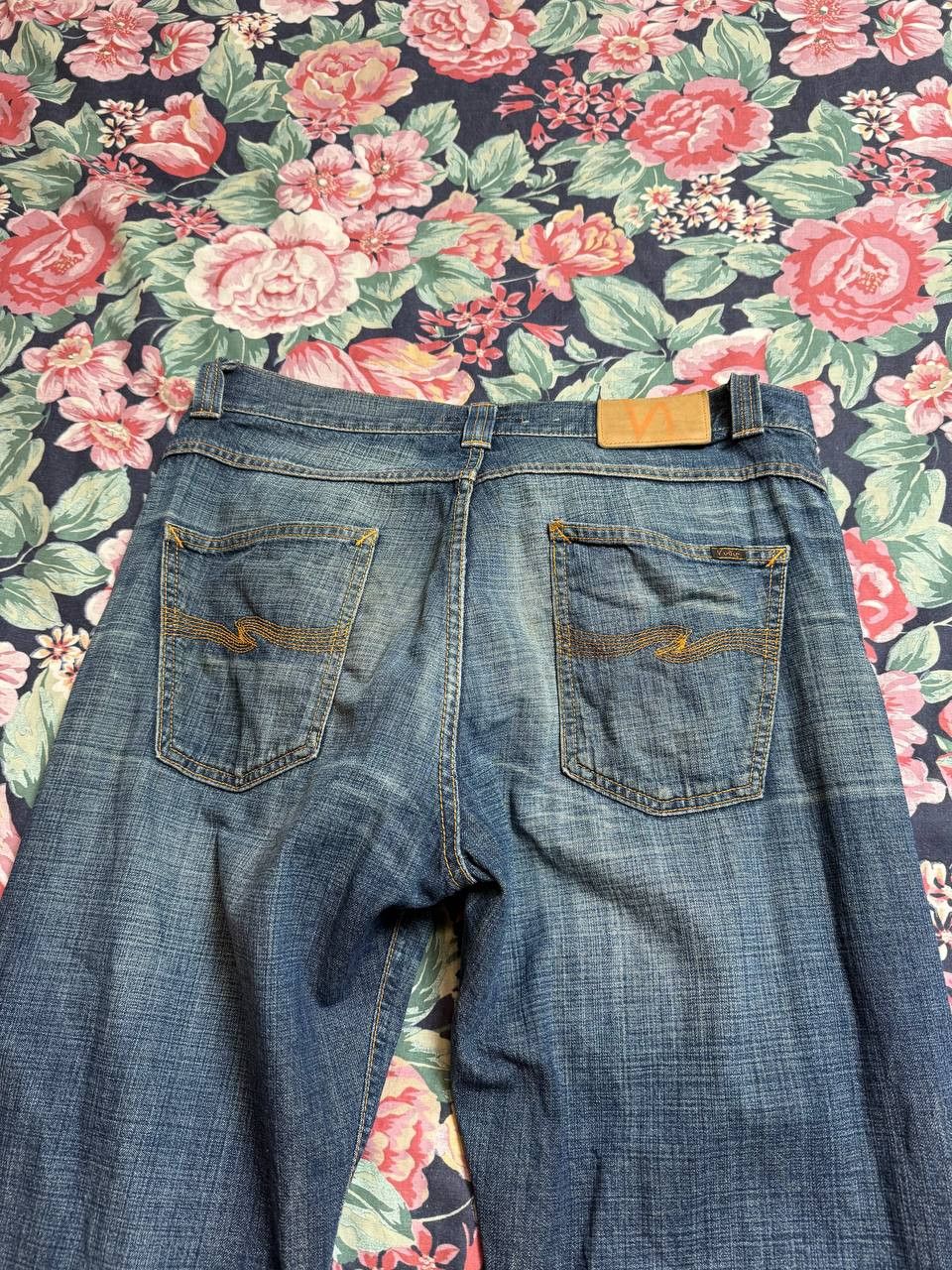 Nudie Jeans Vintage Nudie Jeans Straight Fit Denim Jeans Size 32 Size US 32 / EU 48 - 17 Thumbnail
