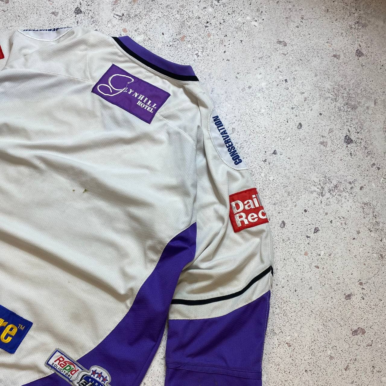 NFL × Vintage Vintage Hockey Jersey Braehead Glasgow Clan EIHL ICE Y2K Size US M / EU 48-50 / 2 - 10 Thumbnail